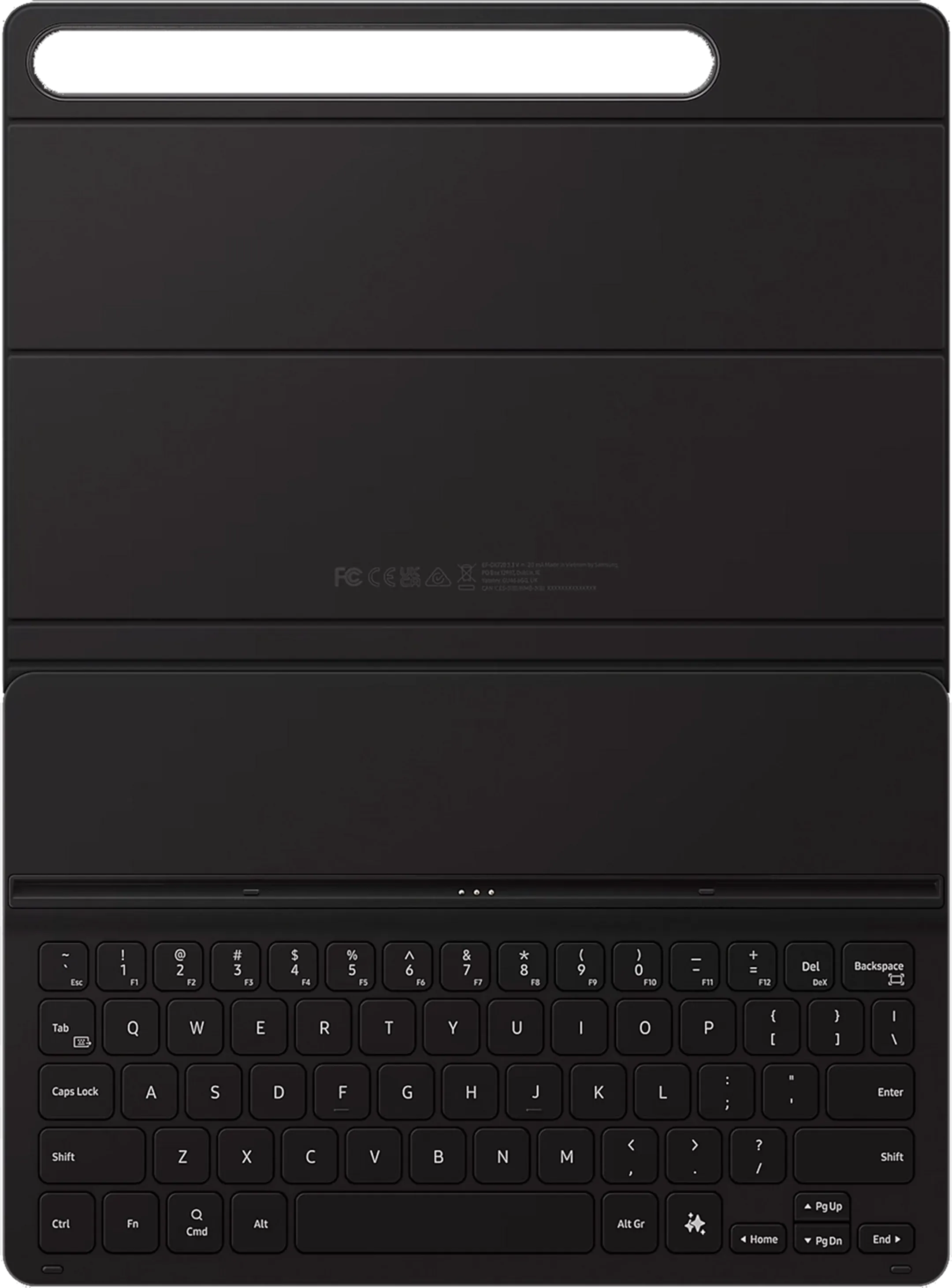 Bundle product Galaxy Tab S10 FE/S9/S9 FE Book Cover Keyboard Slim AZERTY