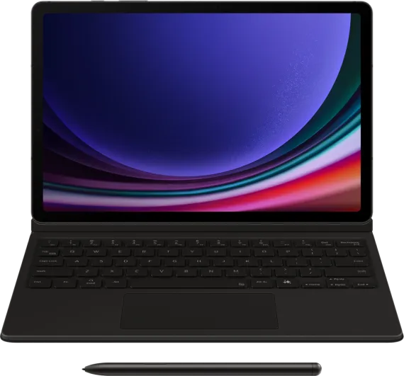Galaxy Tab S10 FE/S9/S9 FE Book Cover Keyboard AZERTY - Zwart