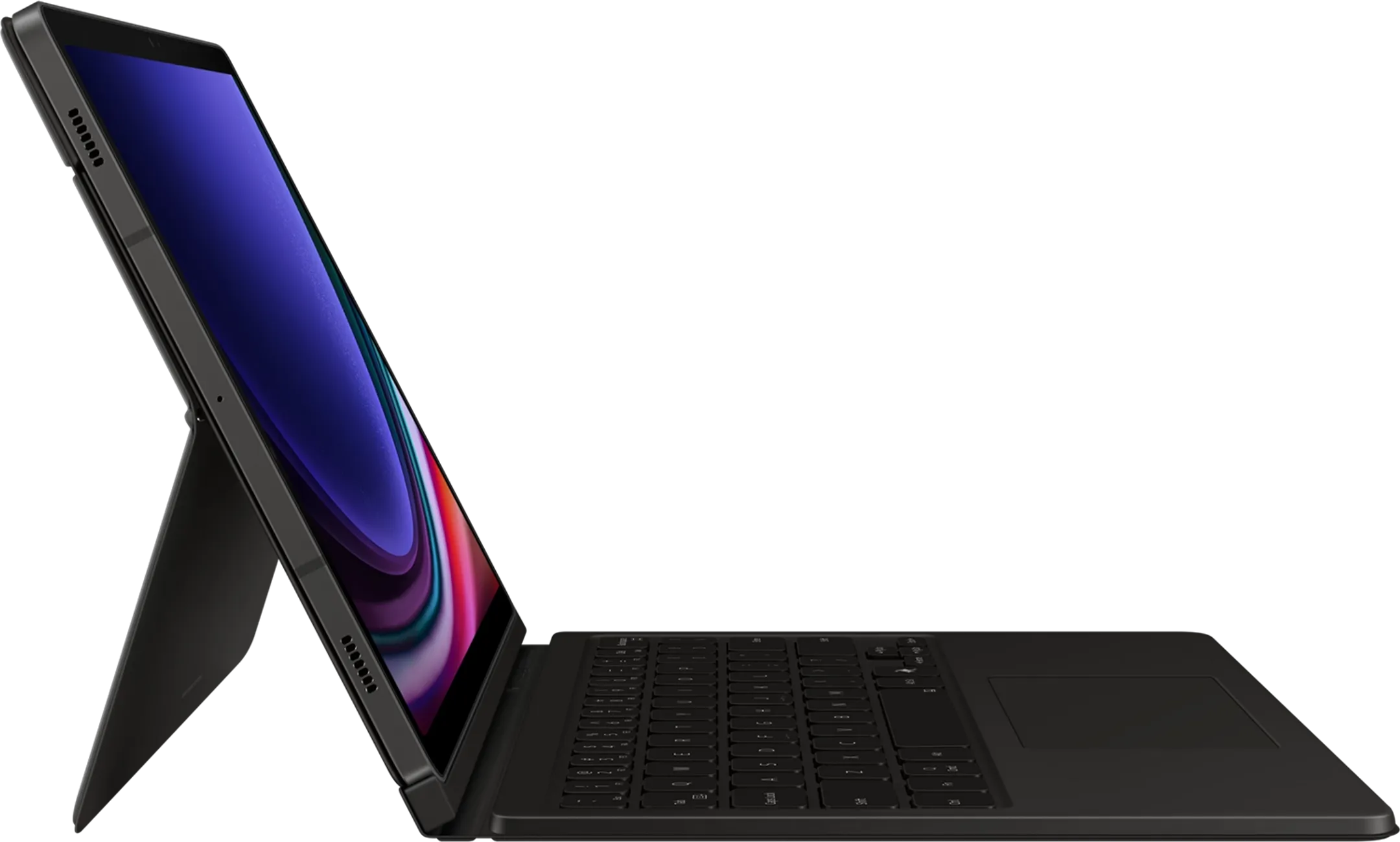 Samsung Galaxy Tab S10 FE/S9/S9 FE Book Cover Keyboard AZERTY - Zwart image