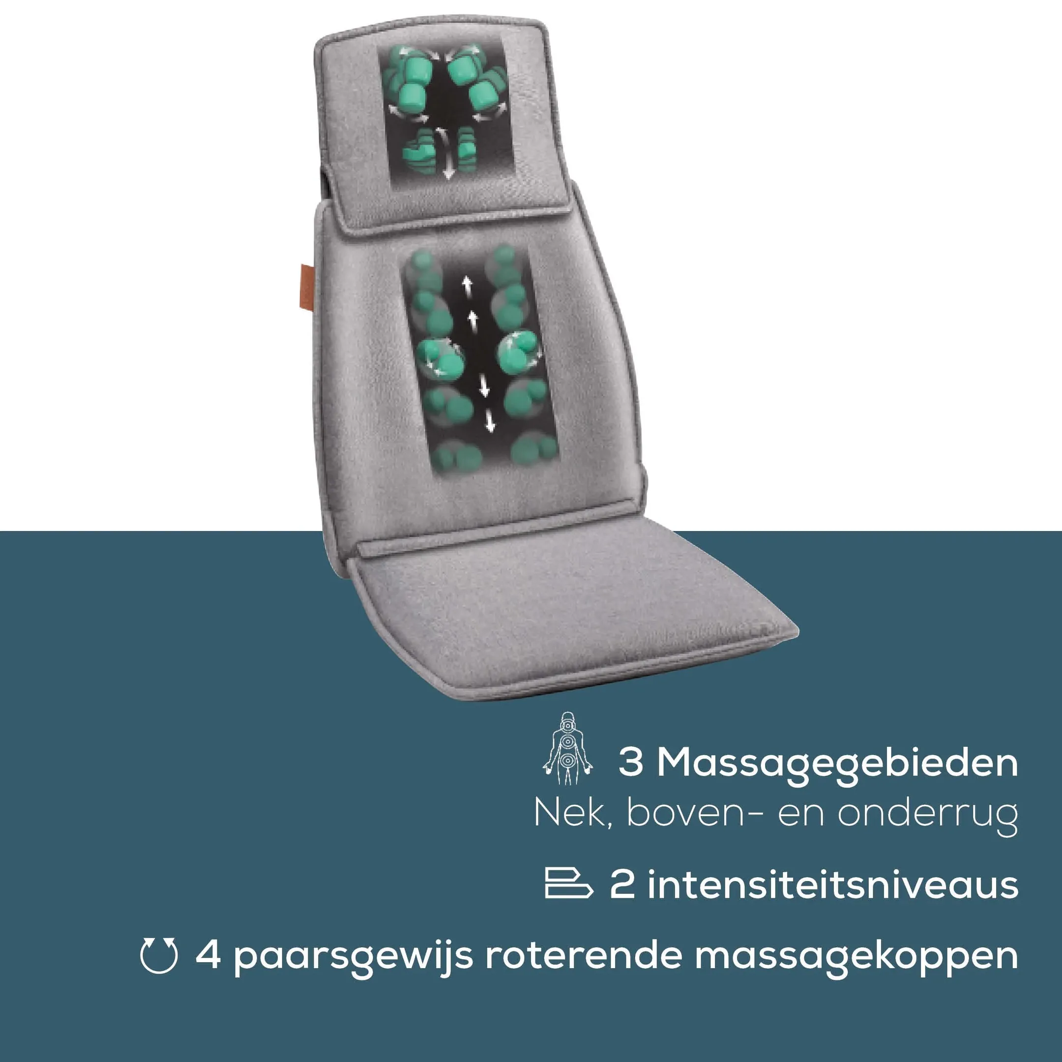 Beurer Massagestoel MG 330 Grey image