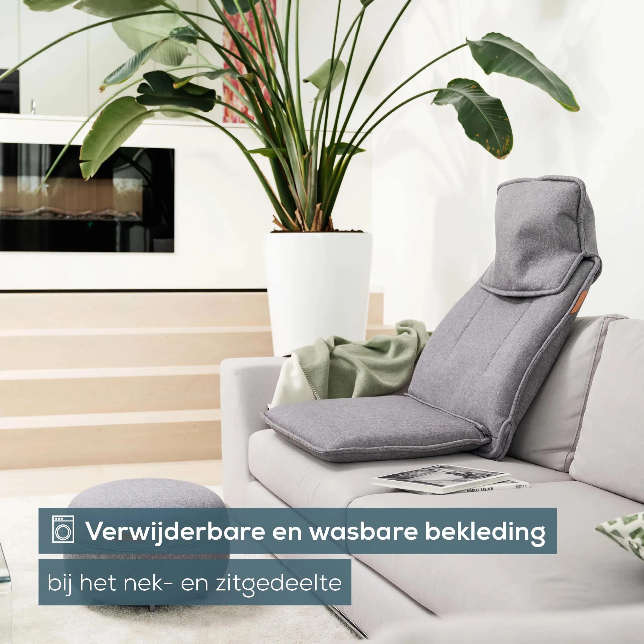 Beurer Massagestoel MG 330 Grey image