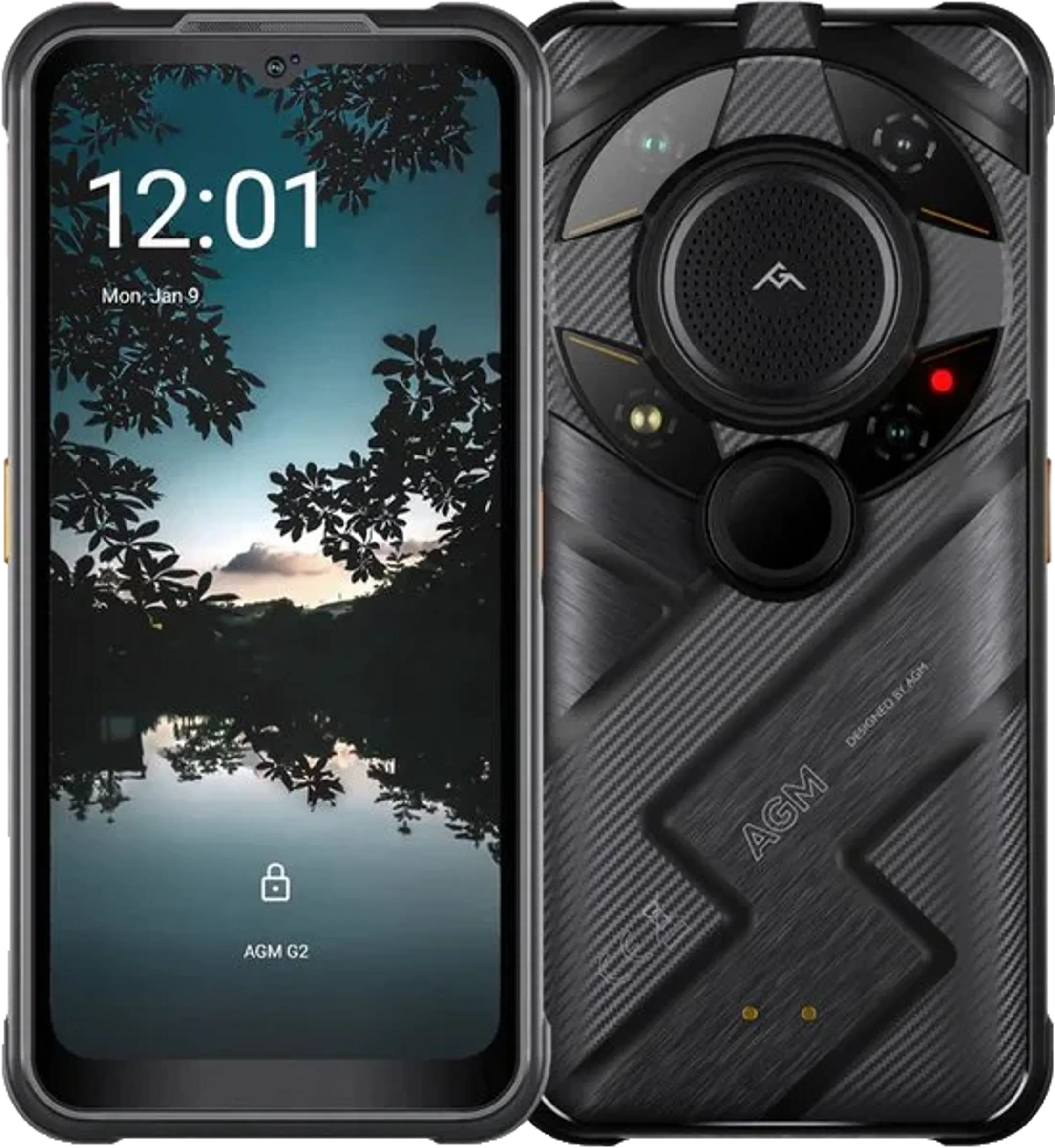 G2 Guardian Outdoor smartphone - Noir