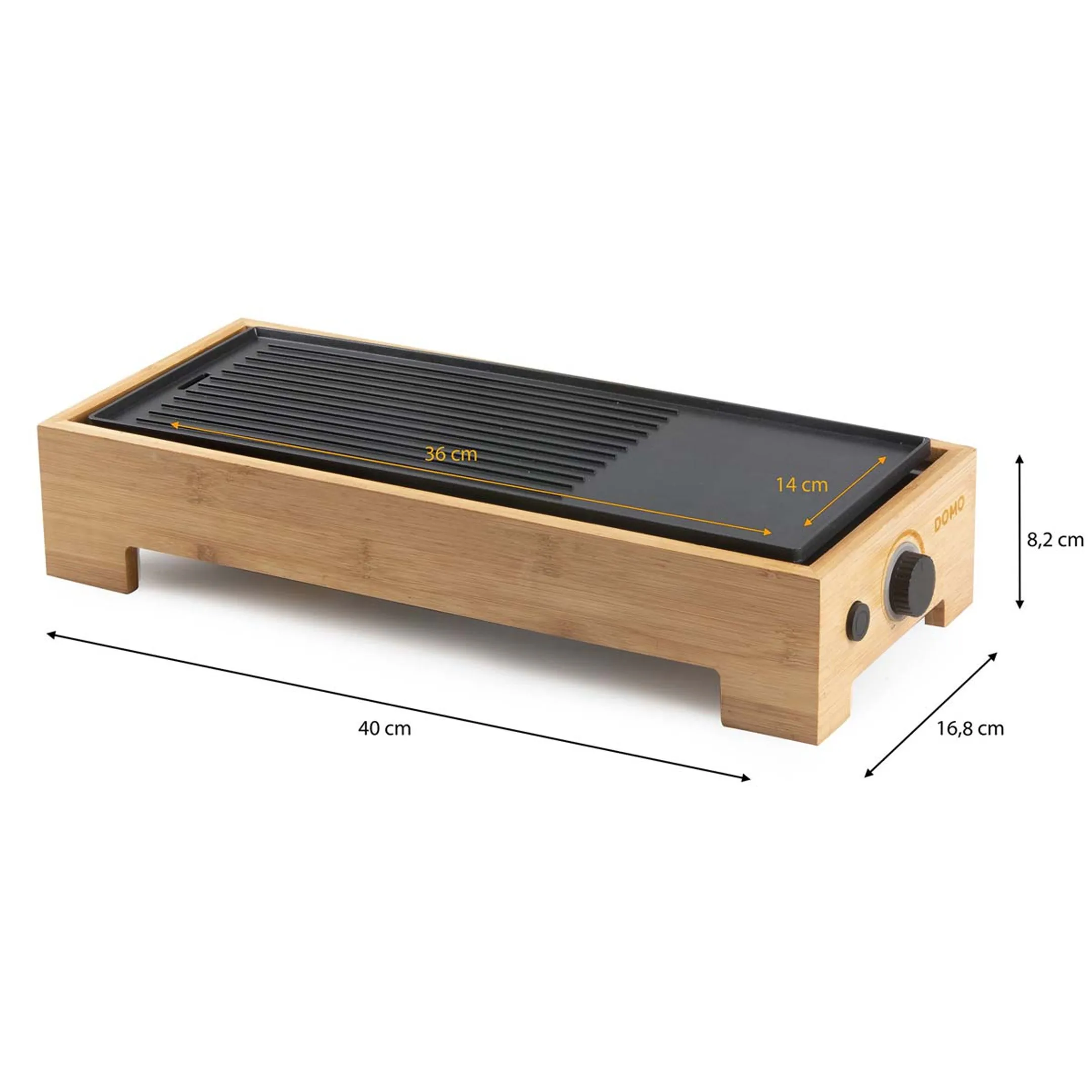 Domo Plancha Grill Bamboo DO9270G image