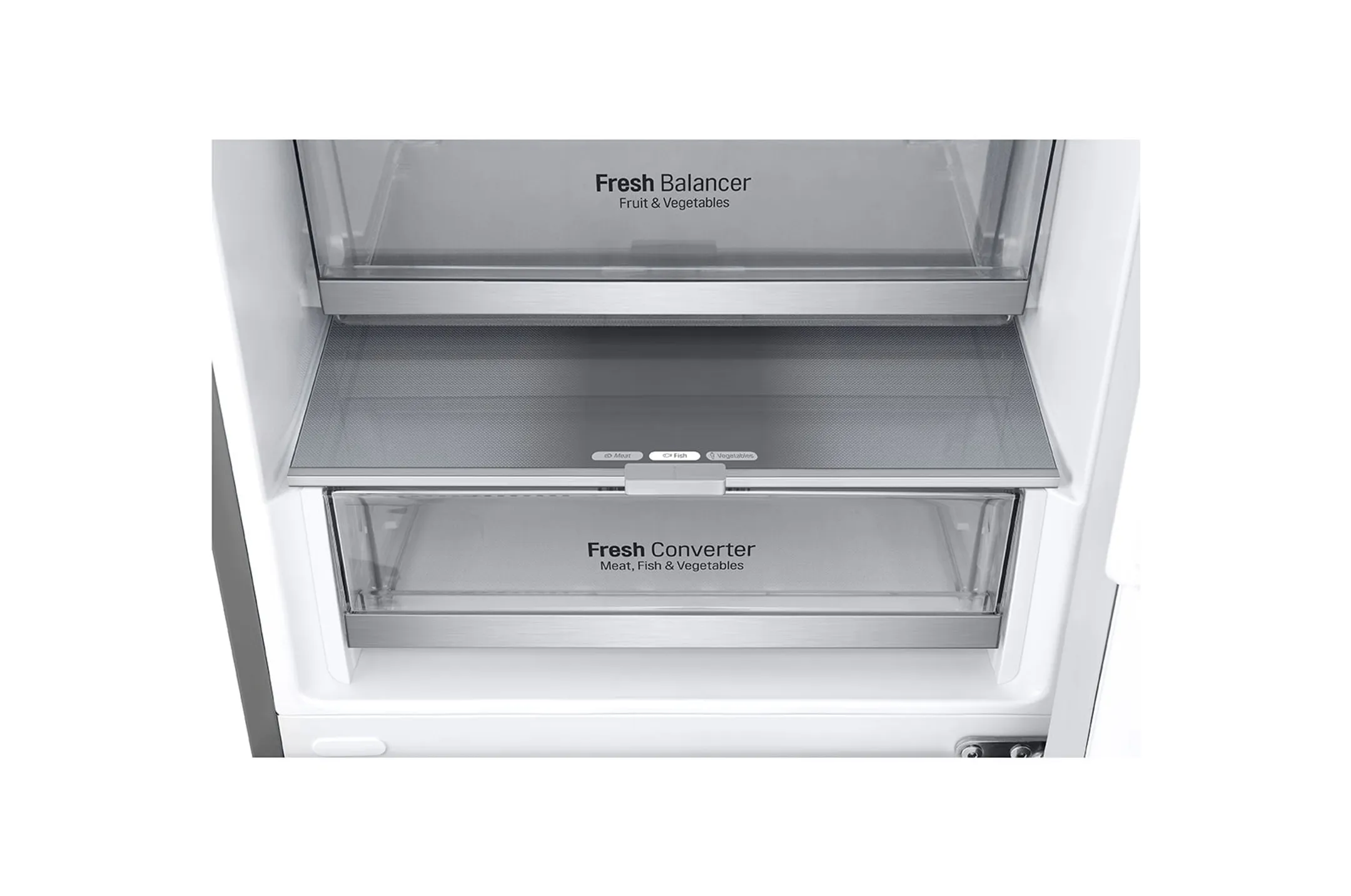 LG Koelkast met diepvries GBV7280CMB image