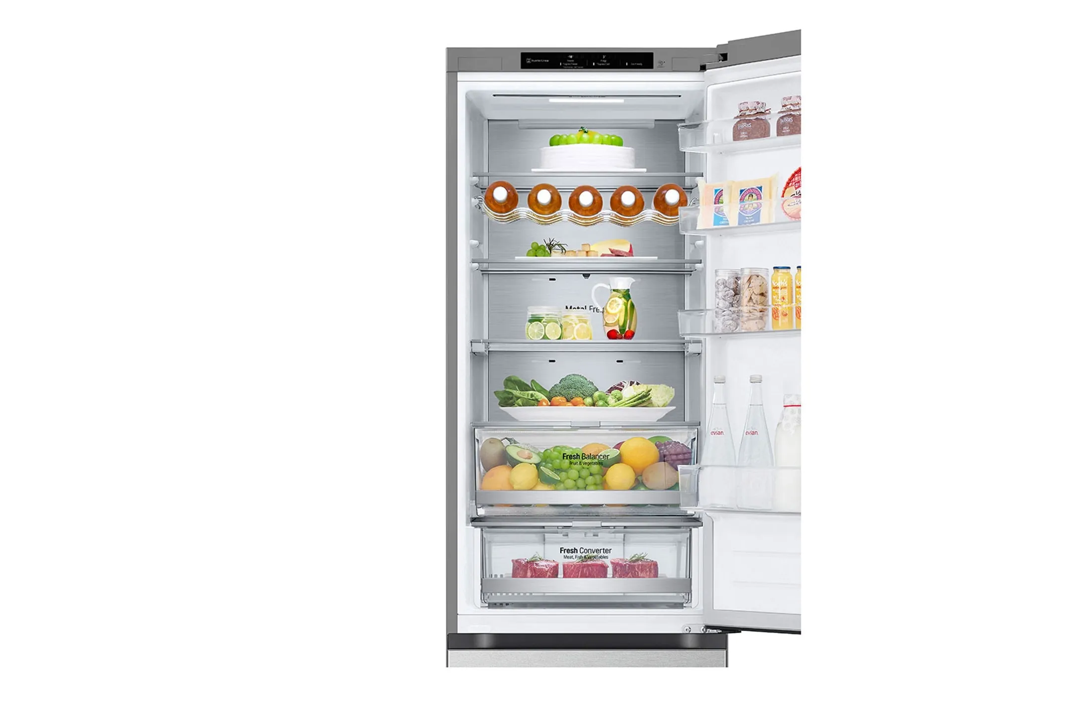 LG Koelkast met diepvries GBV7280CMB image