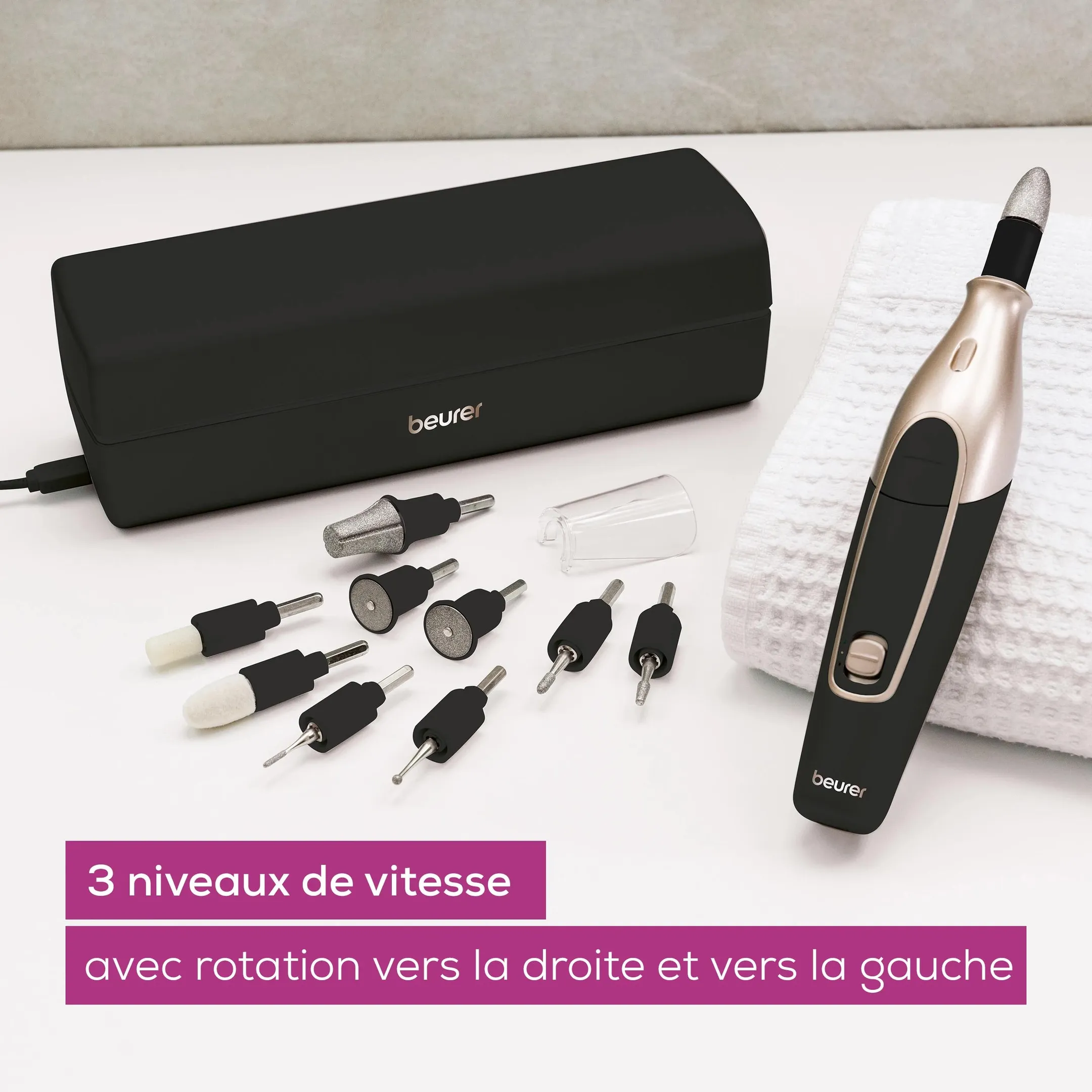 Beurer Ensemble de manucure/pédicure MP 84 image