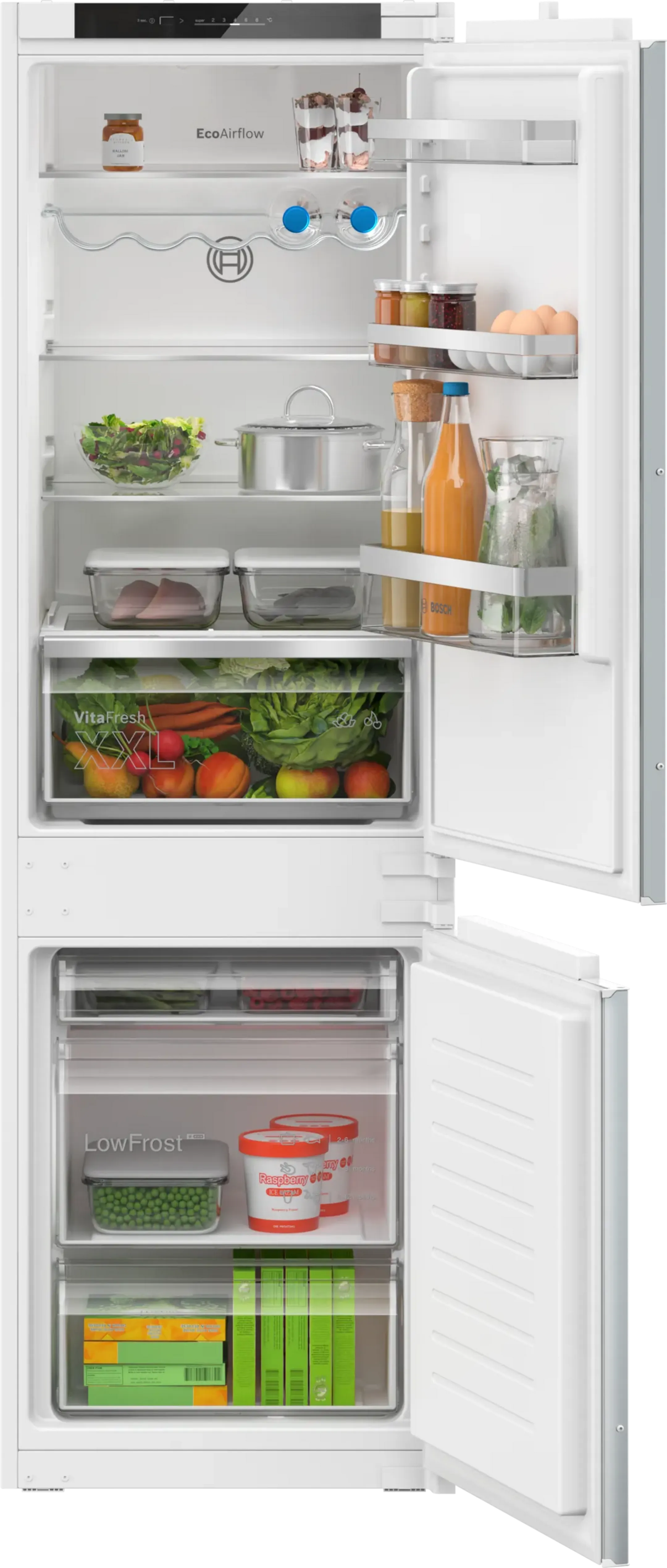 Inbouw koelkast met diepvries KIV86VSE0