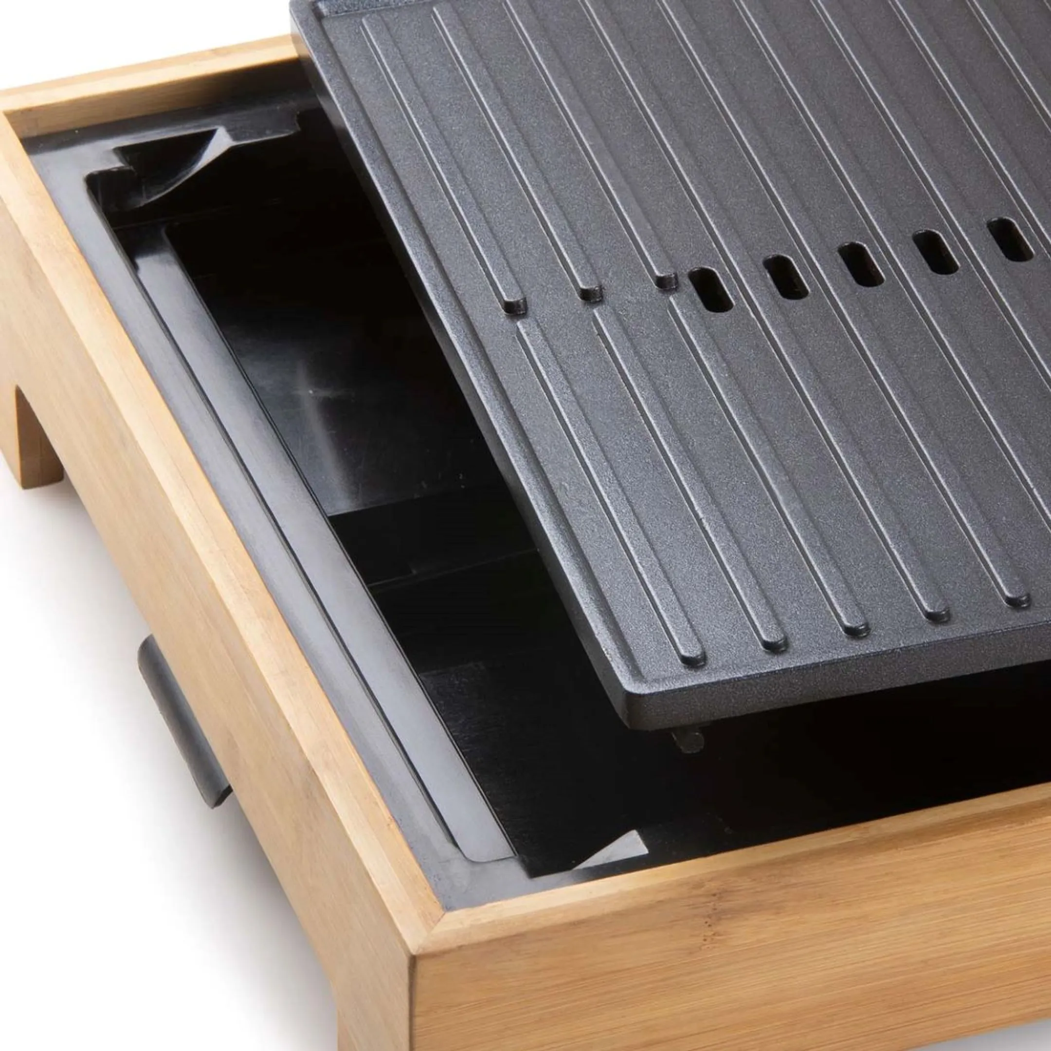 Domo Plancha Grill Bamboo DO9271G image