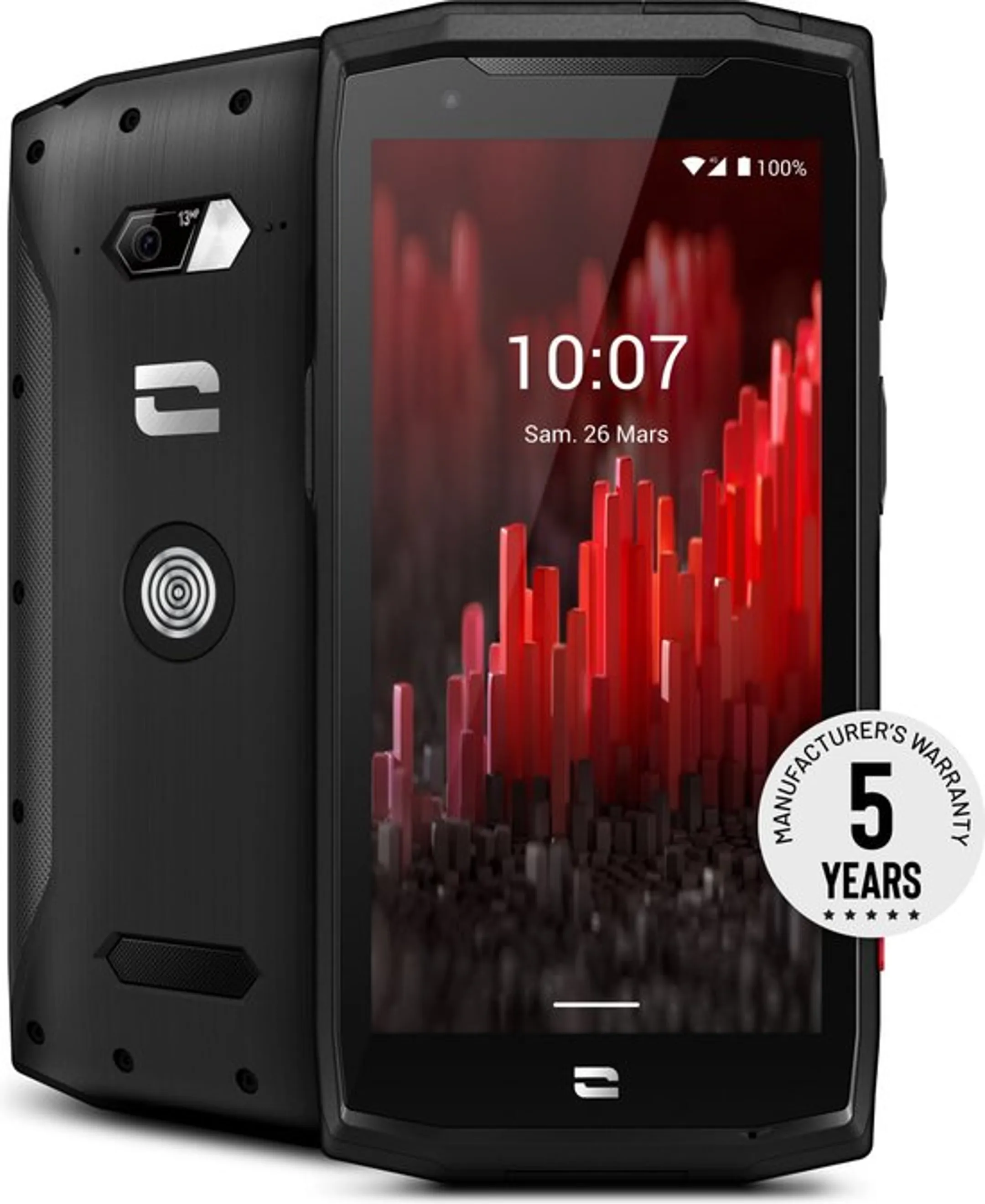 Crosscall Core-M5 64GB Outdoor Smartphone - Zwart image