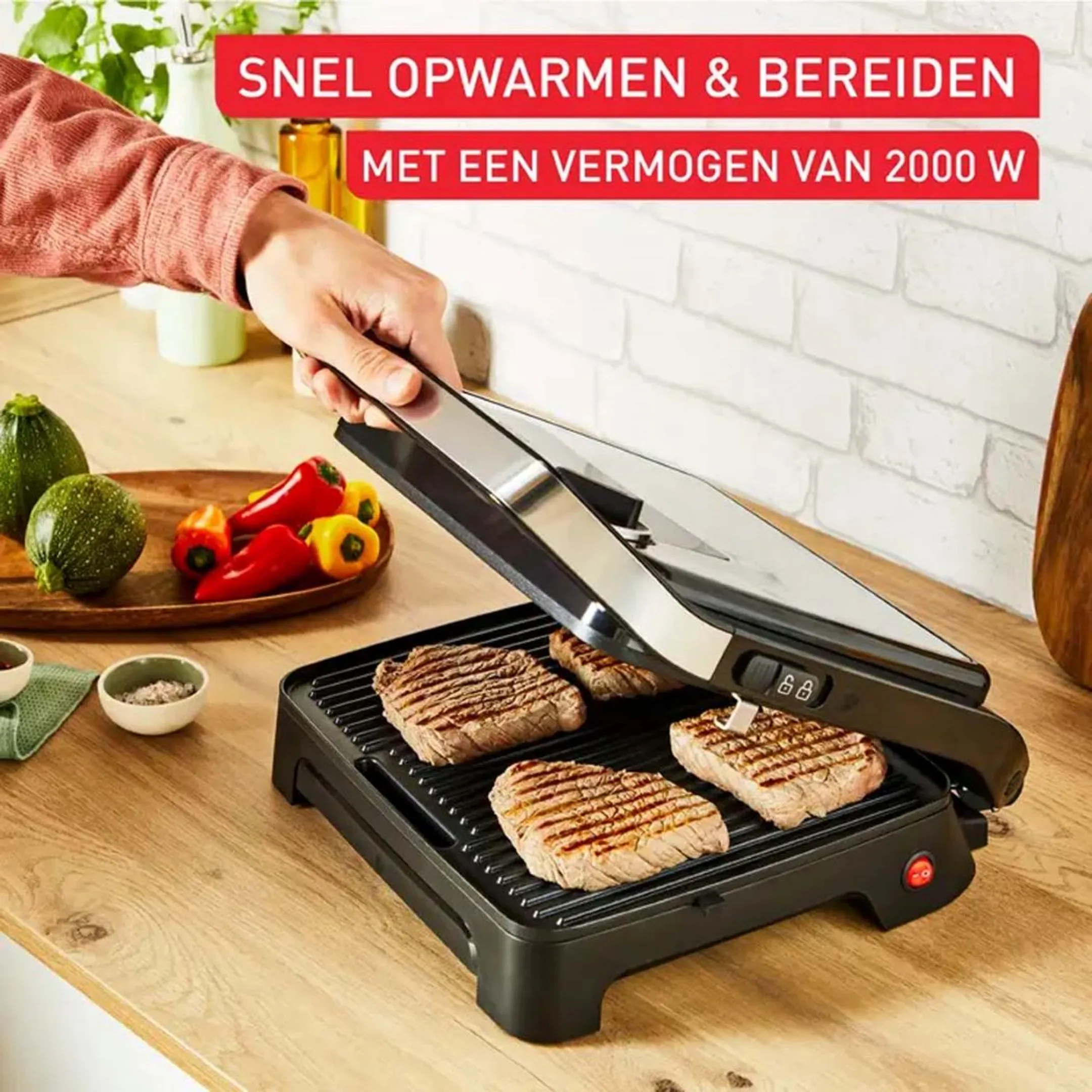 Tefal Grill Inicio Adjust GC272D10 image