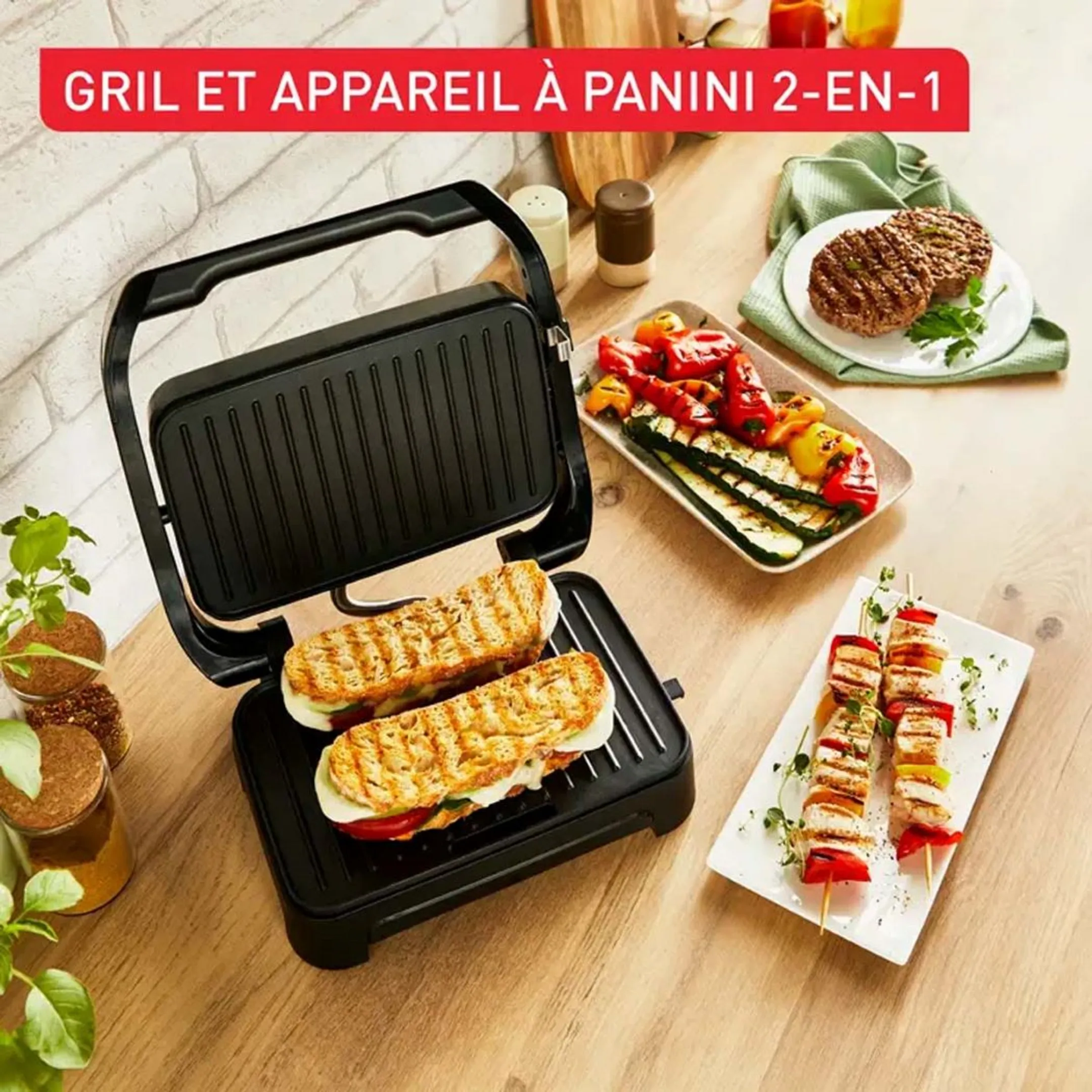 Tefal Grill Inicio Compact GC270D10 image