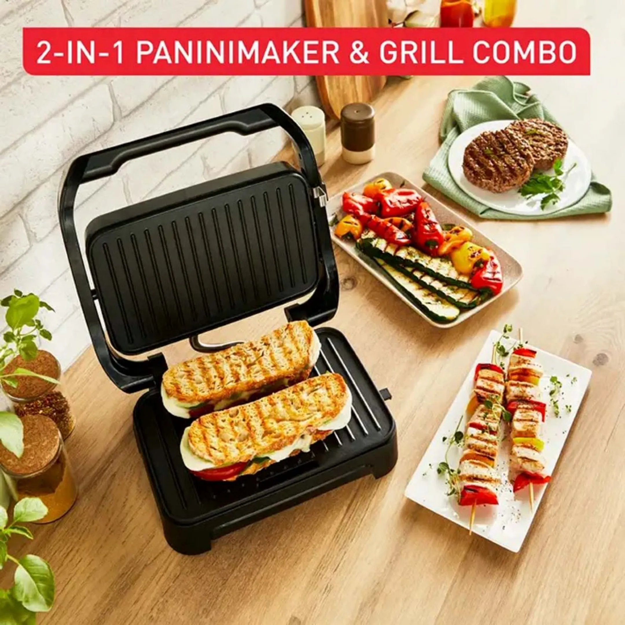 Tefal Grill Inicio Compact GC270D10 image