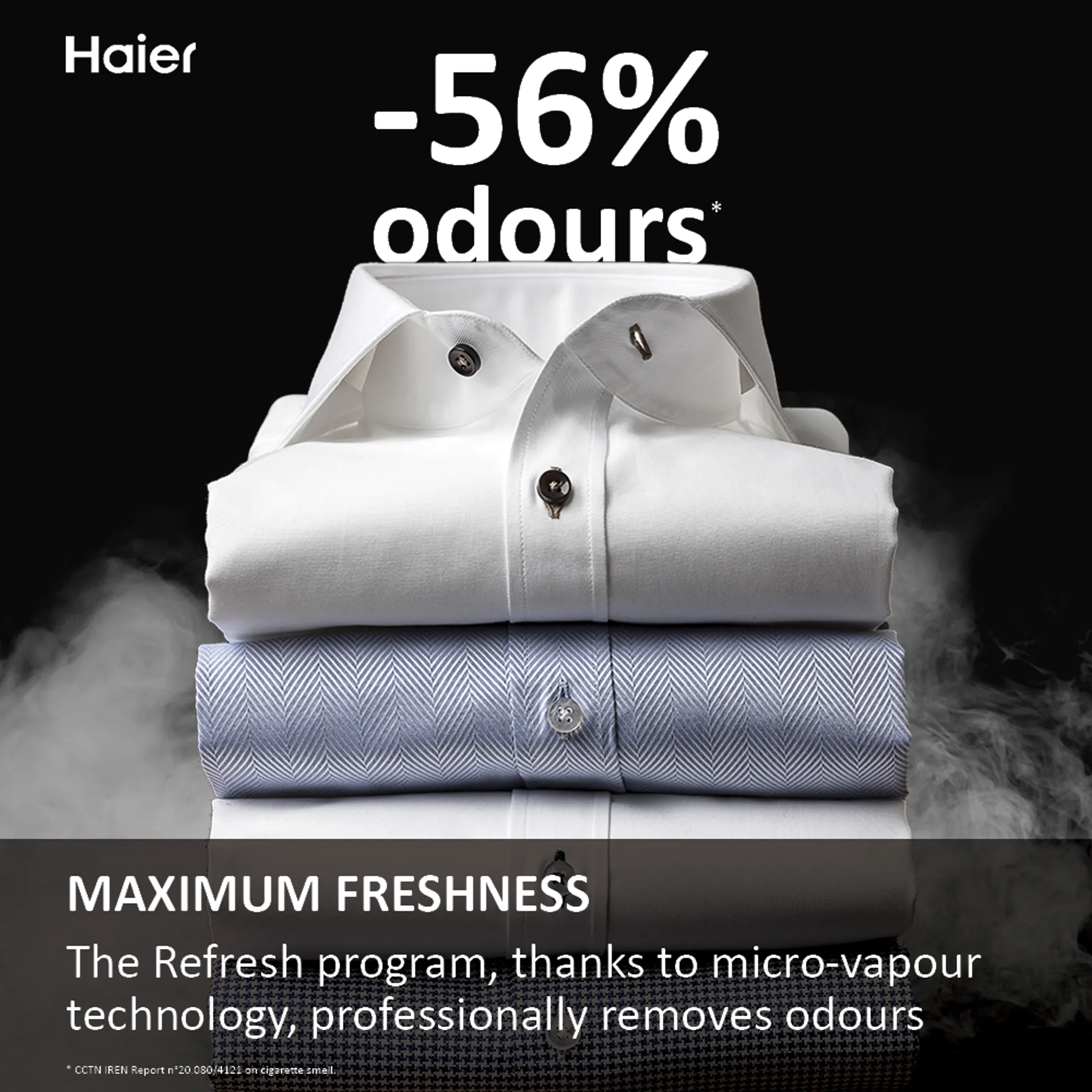 Haier Bundel - Wasmachine HW80-B14959EU1DF Irefresh Connected + Droogkast HD90-A3959E-DF Irefresh Connected image