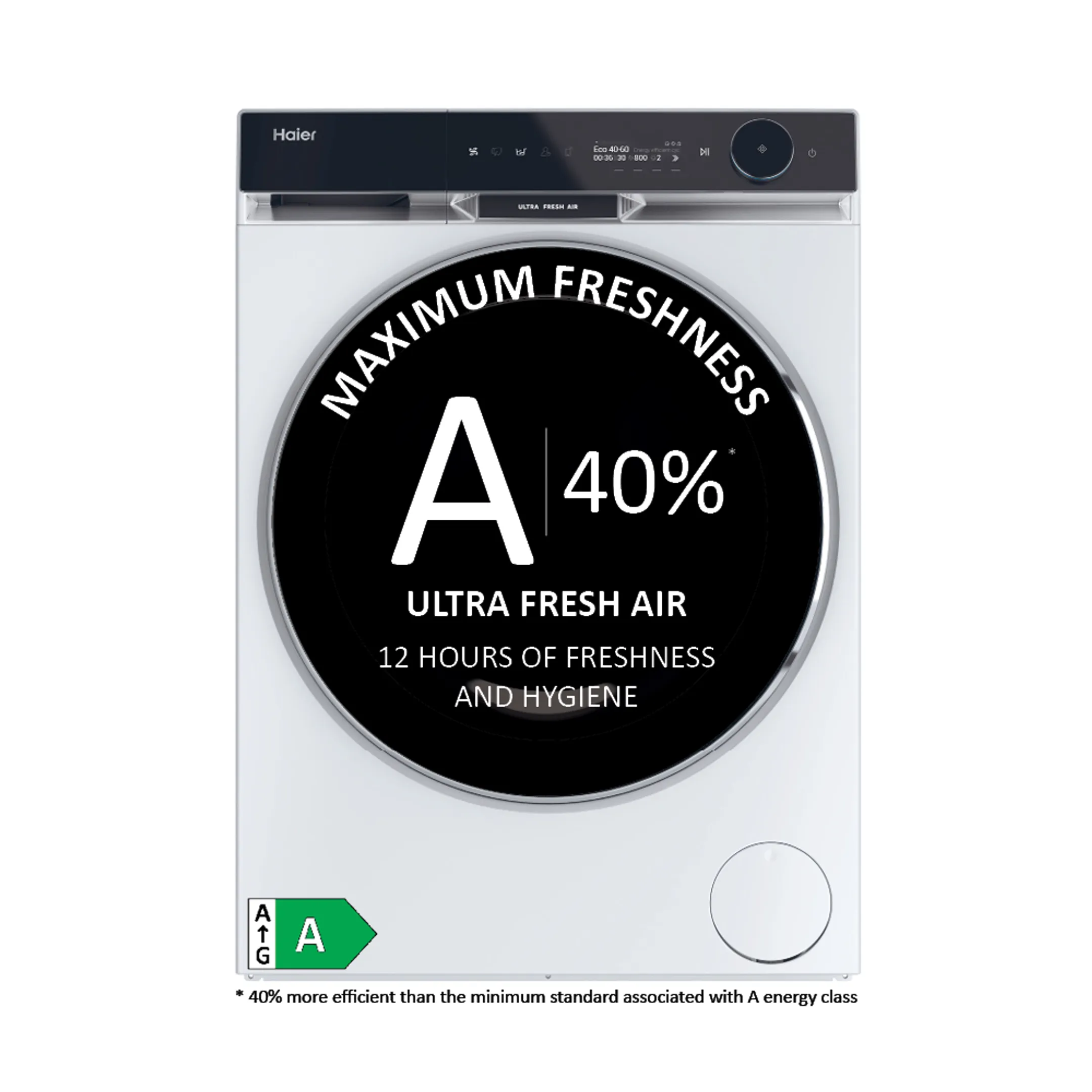 Haier Machine à laver HW110-BD14397U1S Ultrafresh Connected image