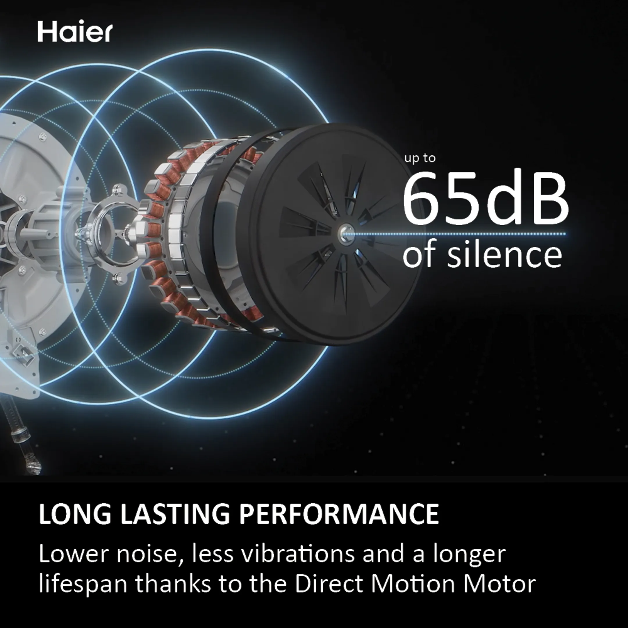 Haier Machine à laver HW110-BD14397U1S Ultrafresh Connected image