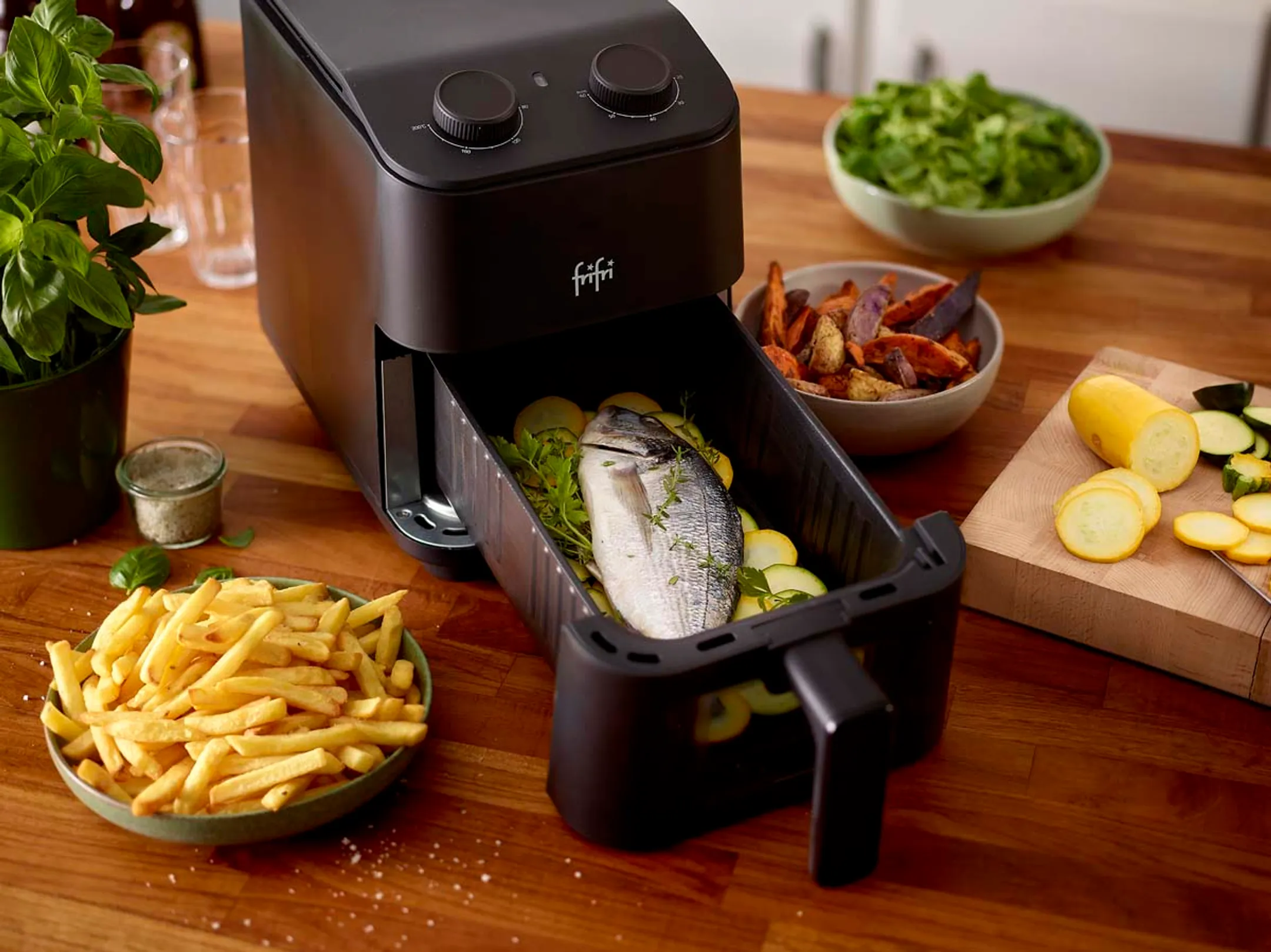 FriFri Airfryer Slim FRI0805017BLP image
