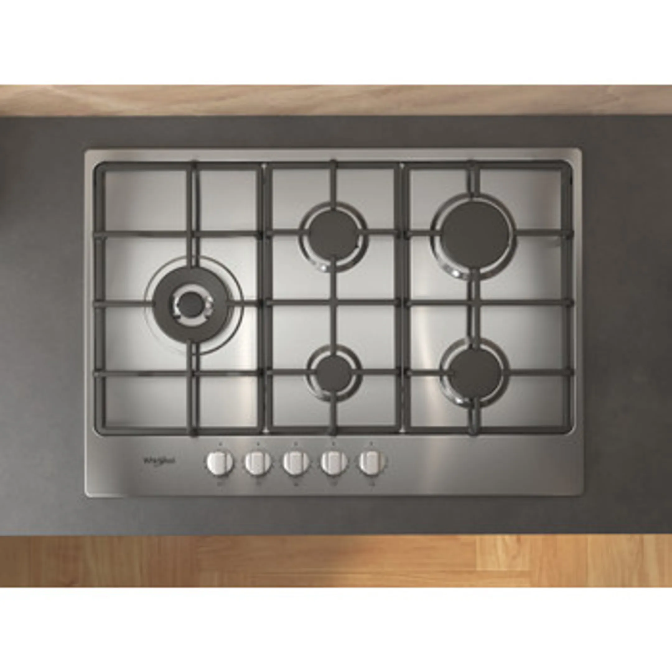 Whirlpool Taque au gaz TGML 761 IX R image