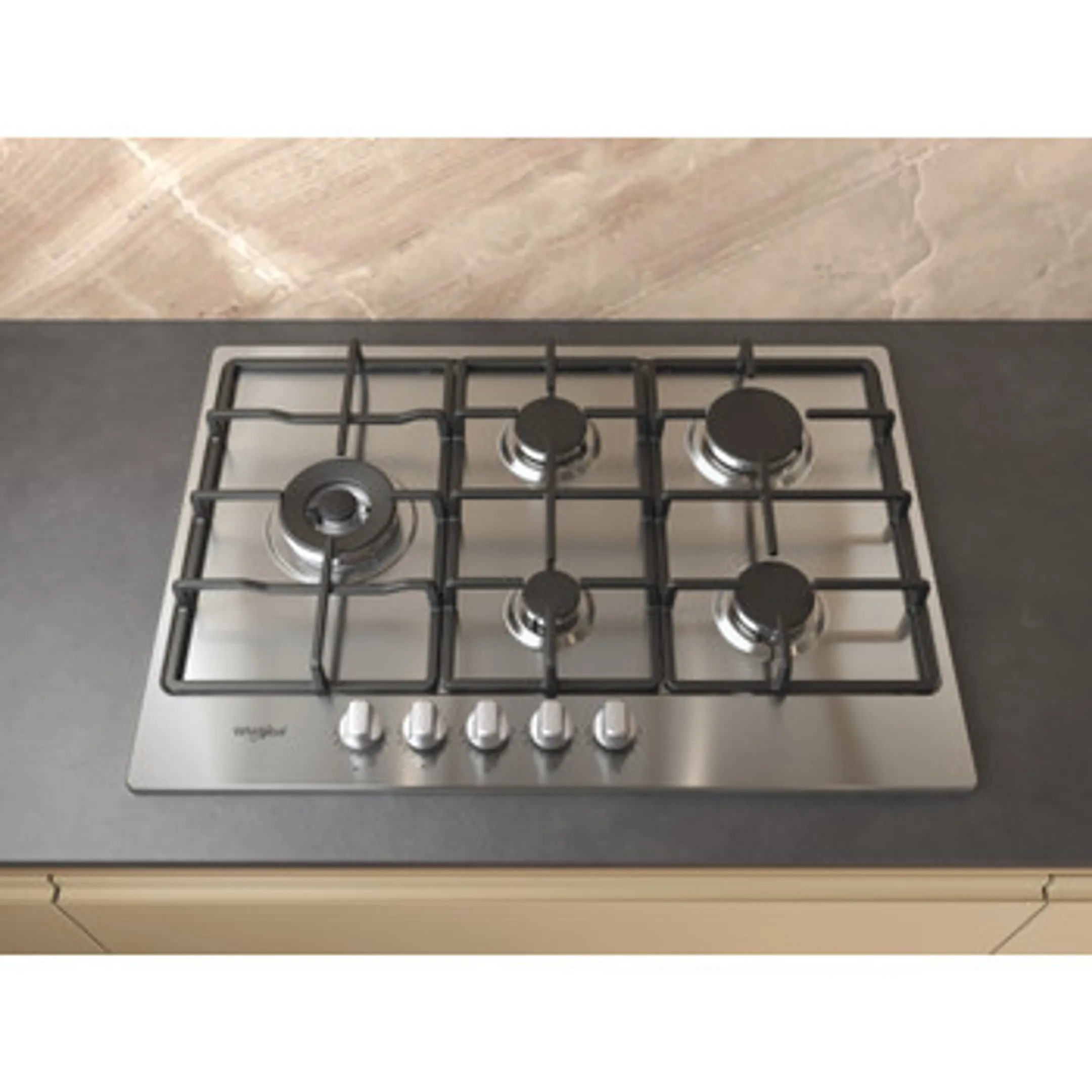 Whirlpool Taque au gaz TGML 761 IX R image