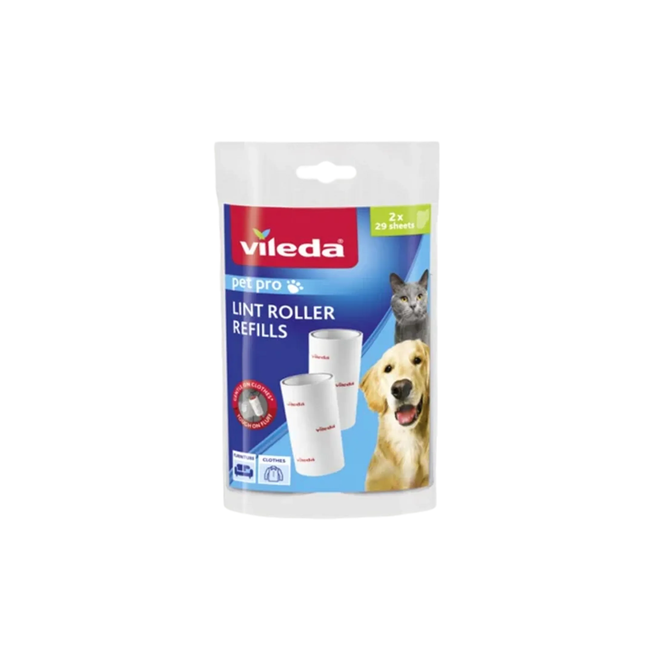 Recharge brosse adhésive PetPro 