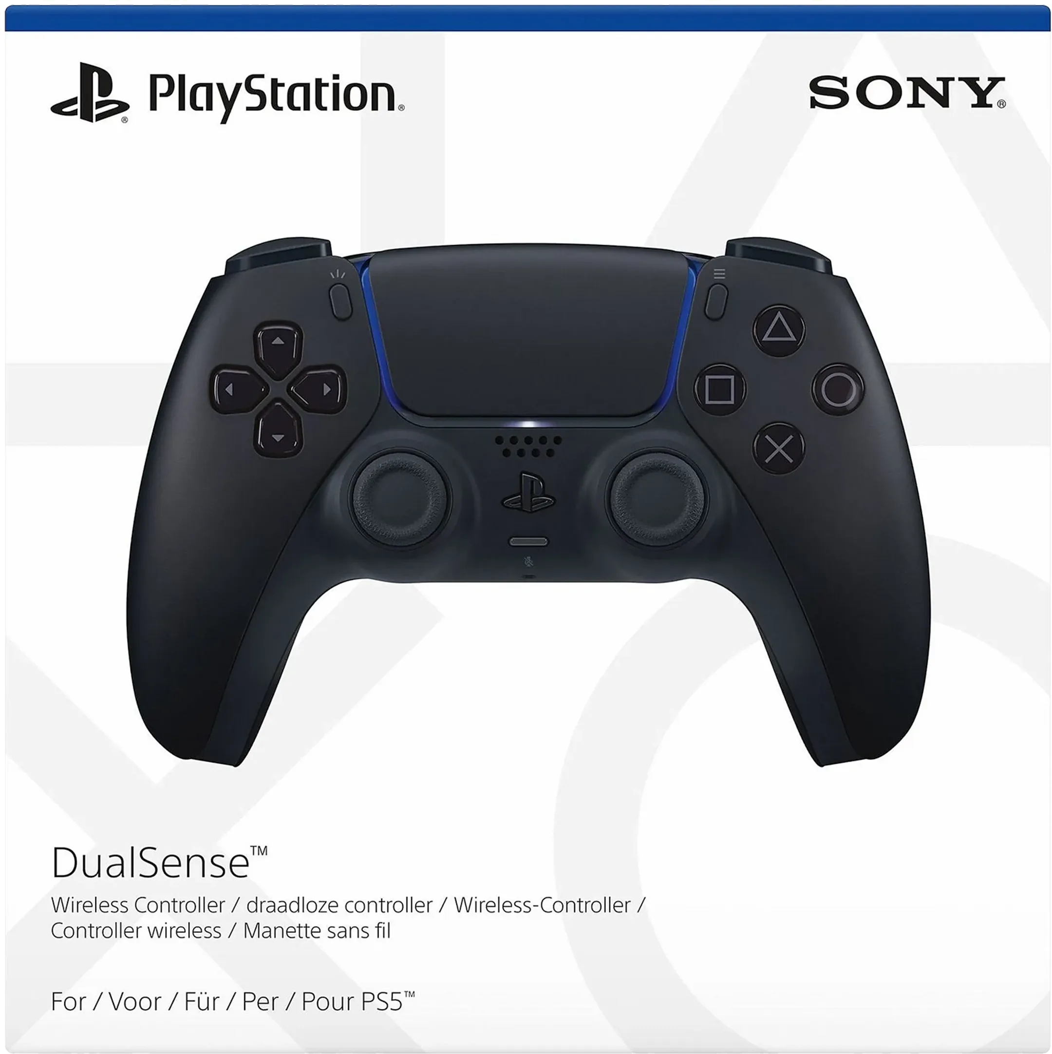 Sony Manette sans fil PS5 DualSense - Midnight Black image