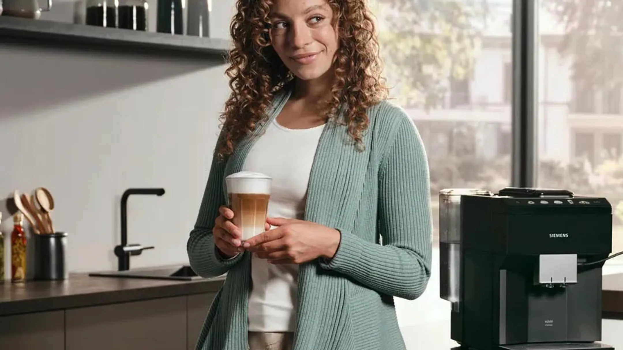 Siemens Volautomatische Espressomachine EQ500 Classic TP513R09 image