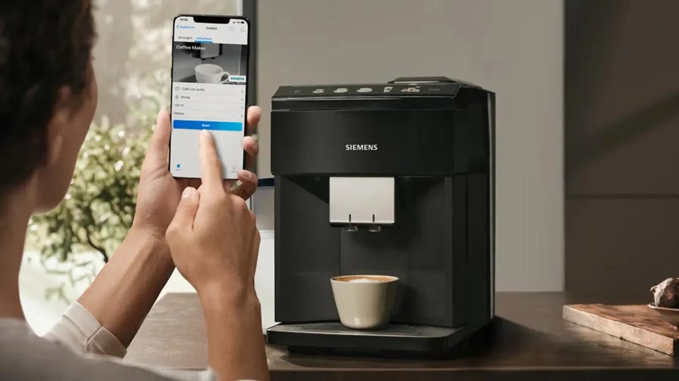 Siemens Volautomatische Espressomachine EQ500 TQ518RX3 image