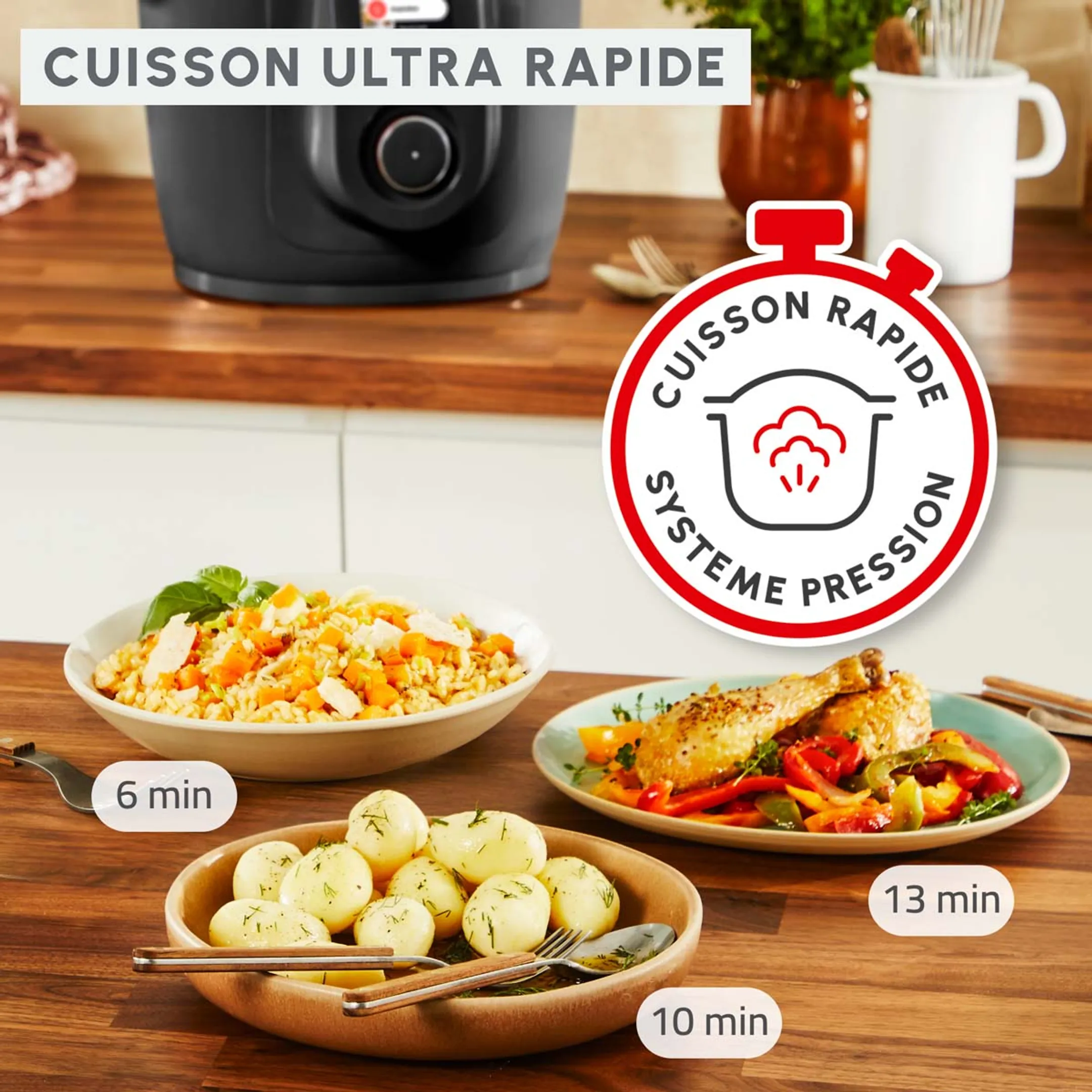 Moulinex Multicuiseur Cookeo 9-en-1 CE952810 image