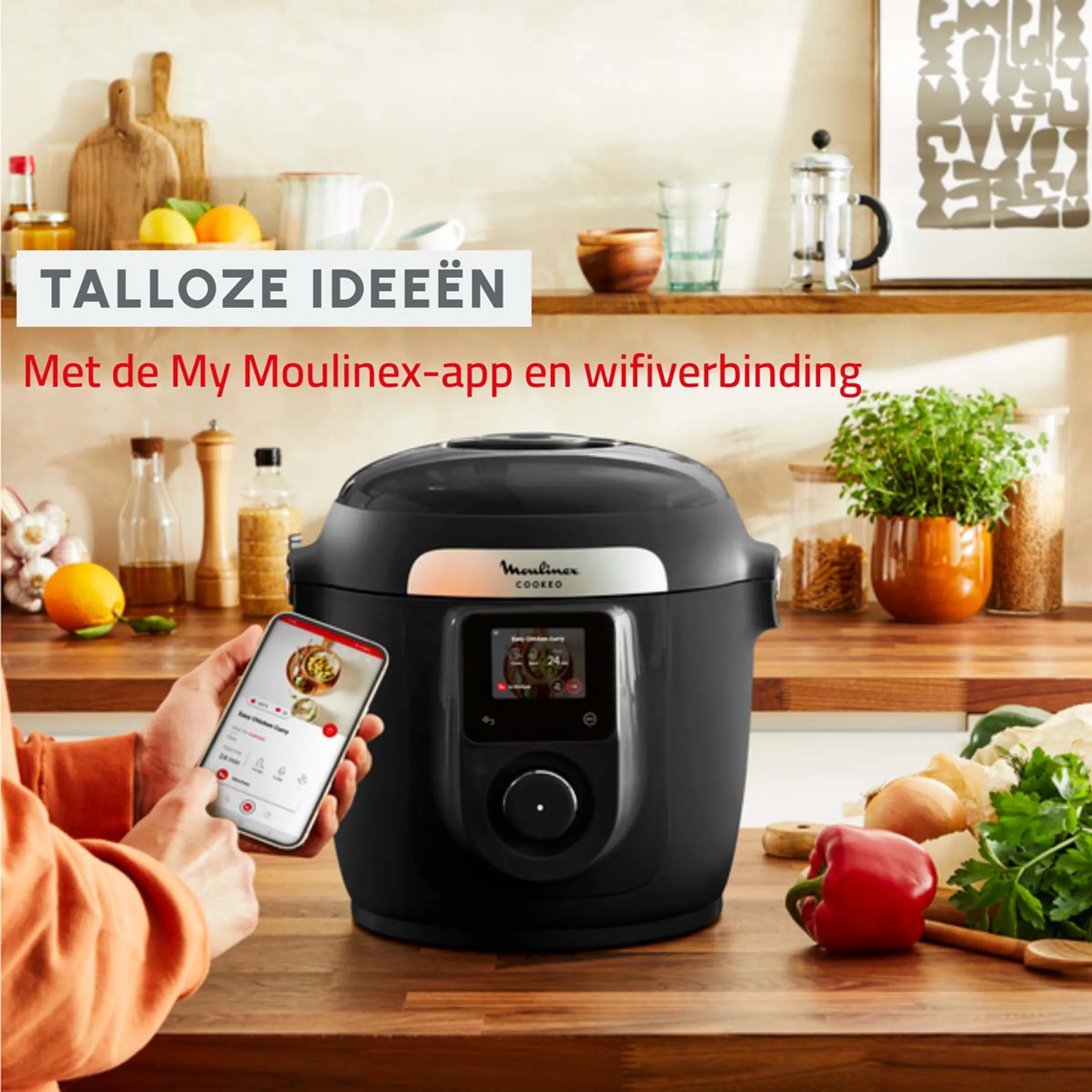 Moulinex Multicooker Cookeo 9-in-1 CE952810 image