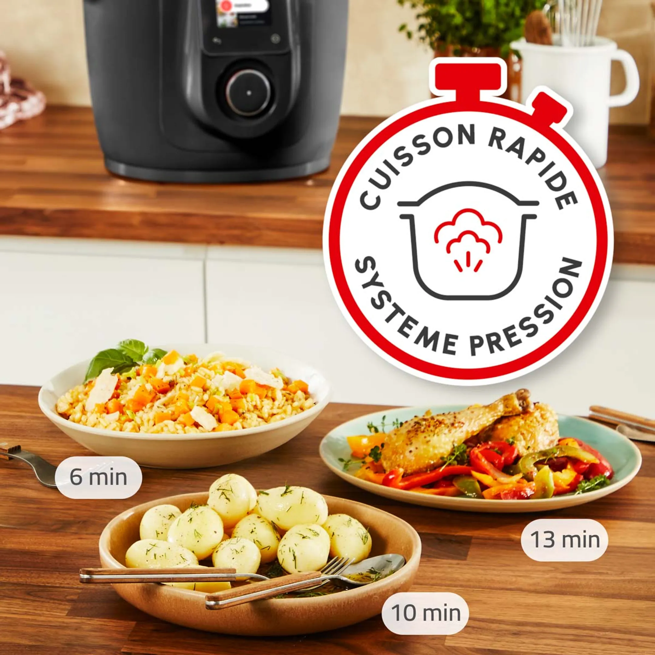 Moulinex Multicuiseur Cookeo 9-en-1 CE952810 image