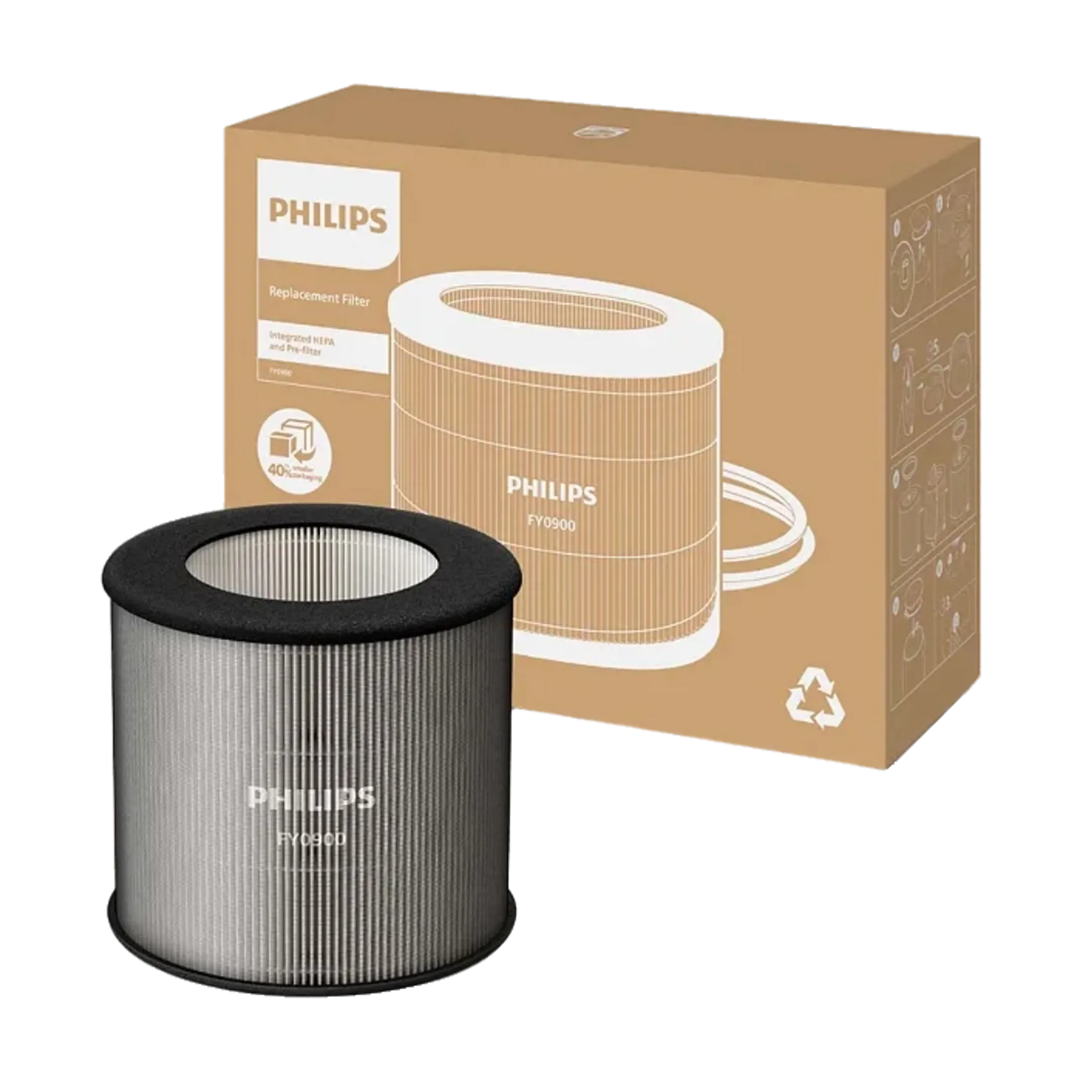 Filtre HEPA NanoProtect FY0900/30