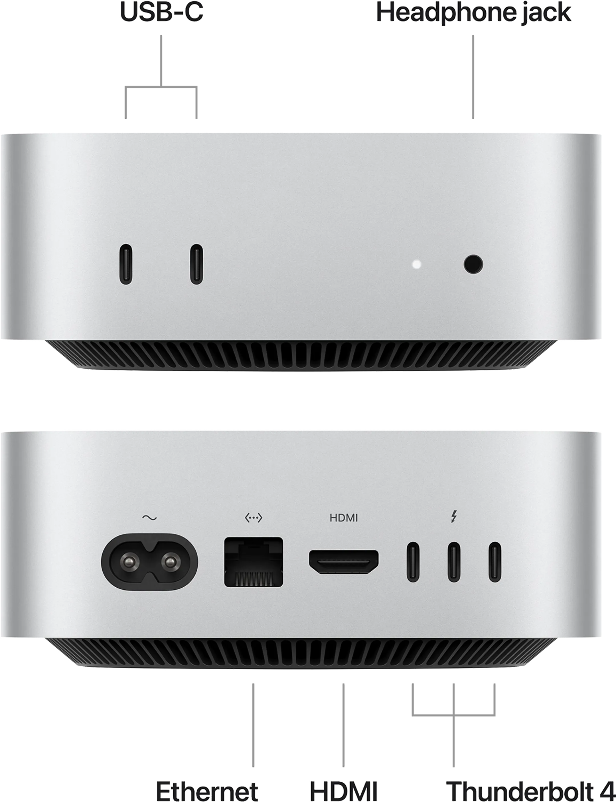 Apple Mac mini M4 24 GB / 512 GB Zilver image