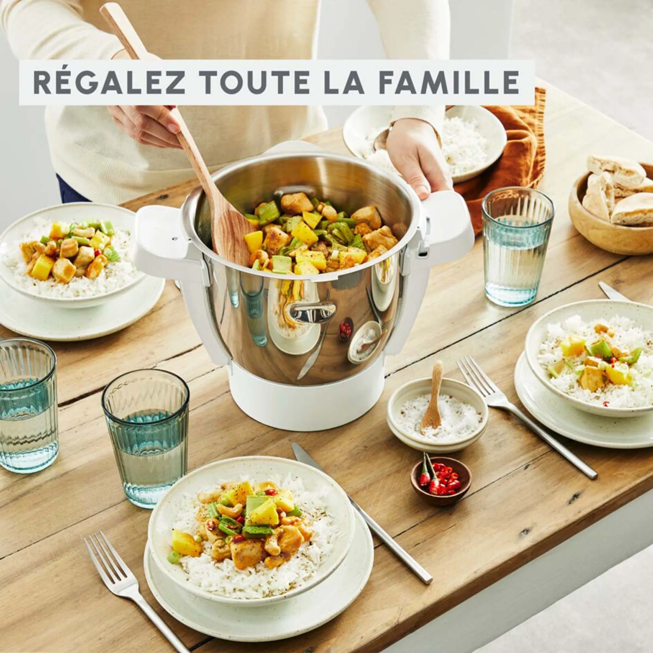 Moulinex Robot chauffant Companion HF84A110 image