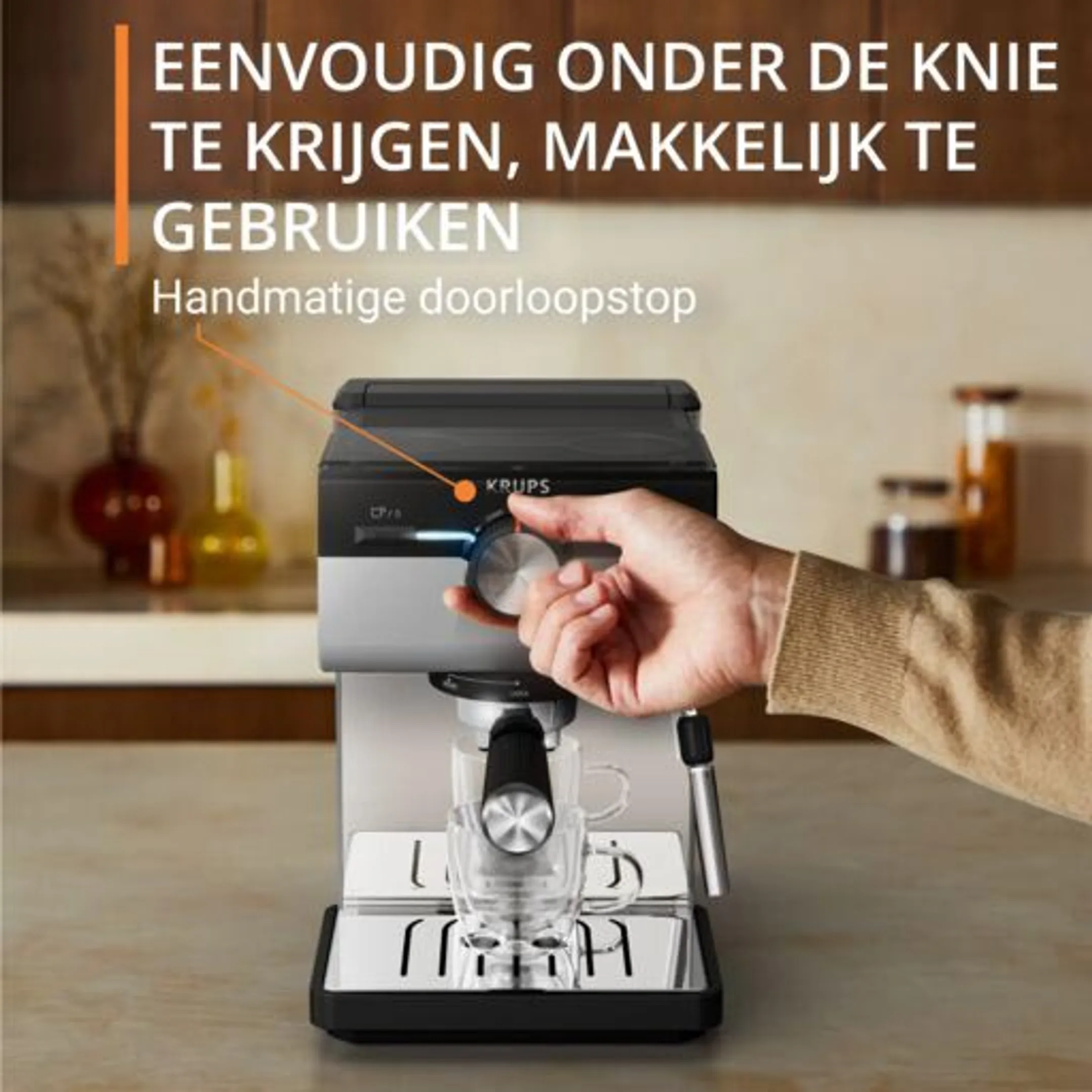 Krups Espressomachine Authentic+ C90 image