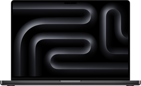 MacBook Pro 16" M4 Pro (14-core CPU & 20-core GPU) 512 GB - 48 GB Spacezwart