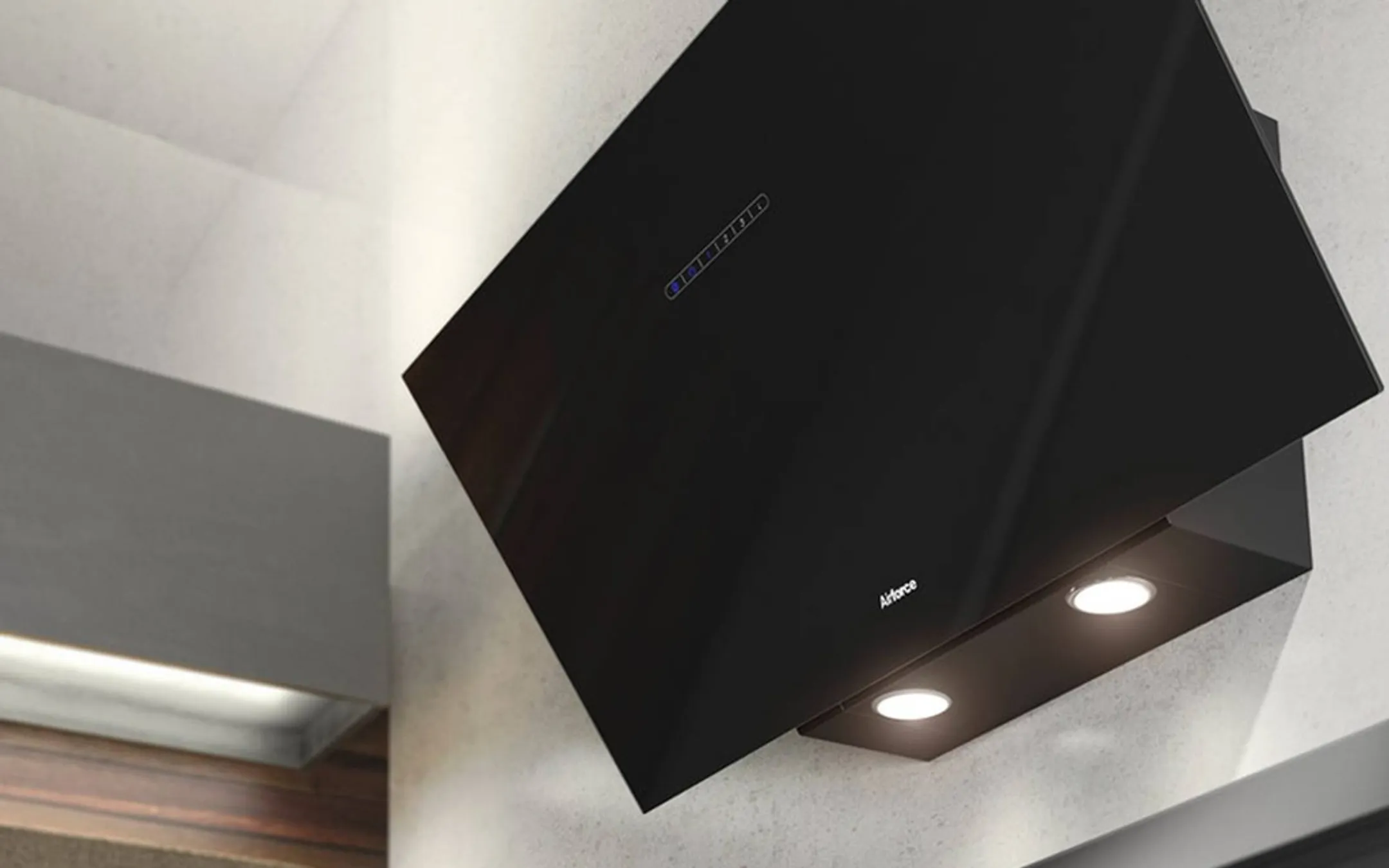 Airforce Hotte décorative F203TSL80BK image