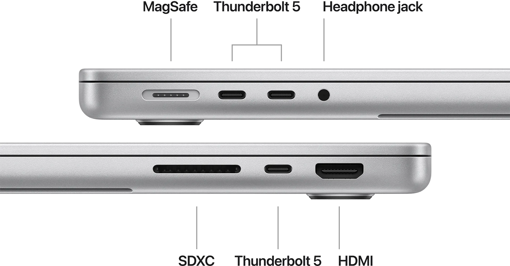 Apple MacBook Pro 14" M4 Pro (12-core CPU & 16-core GPU) 512 Go - 24 Go Argent image