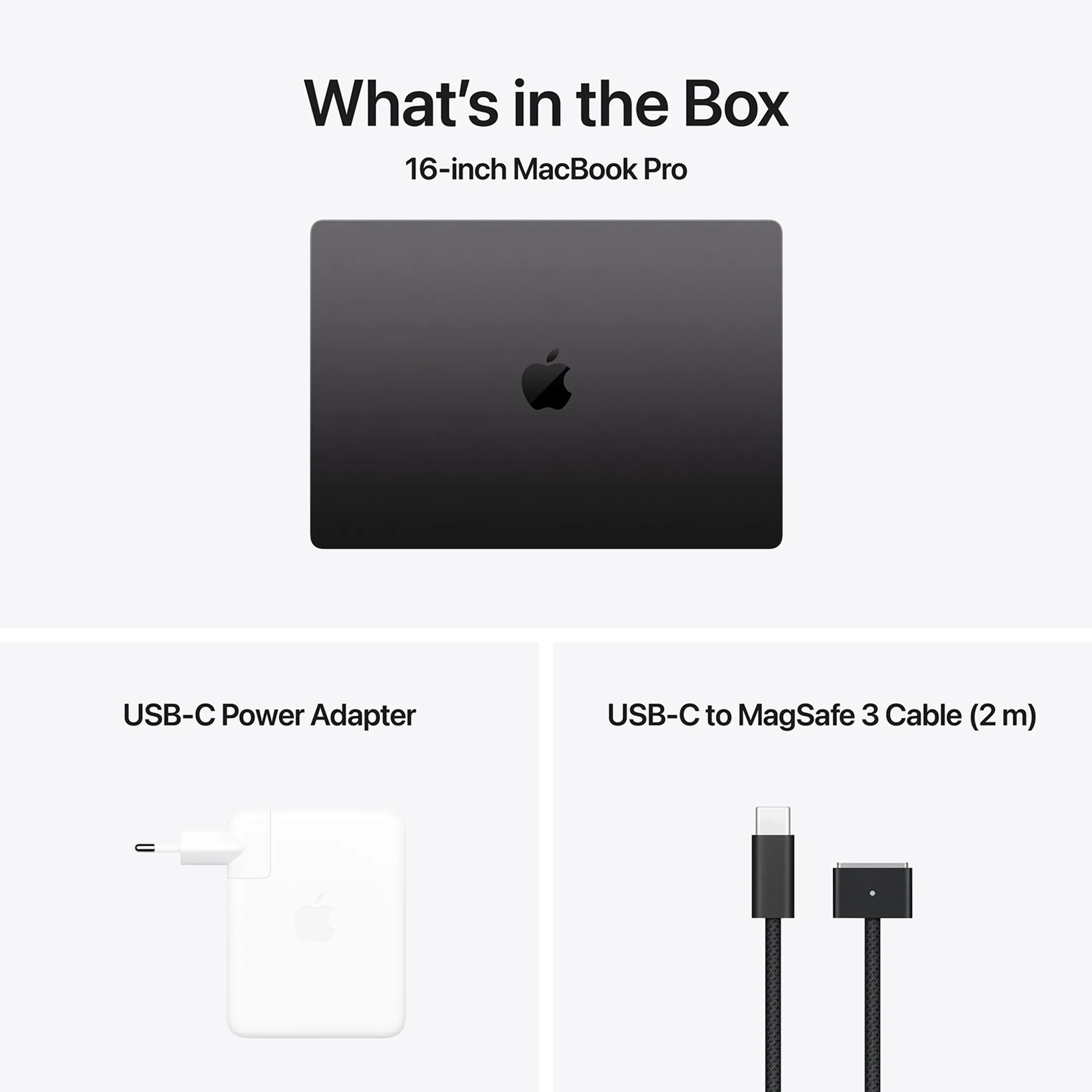 Apple MacBook Pro 16" M4 Pro (14-core CPU & 20-core GPU) 512 GB - 48 GB Spacezwart image