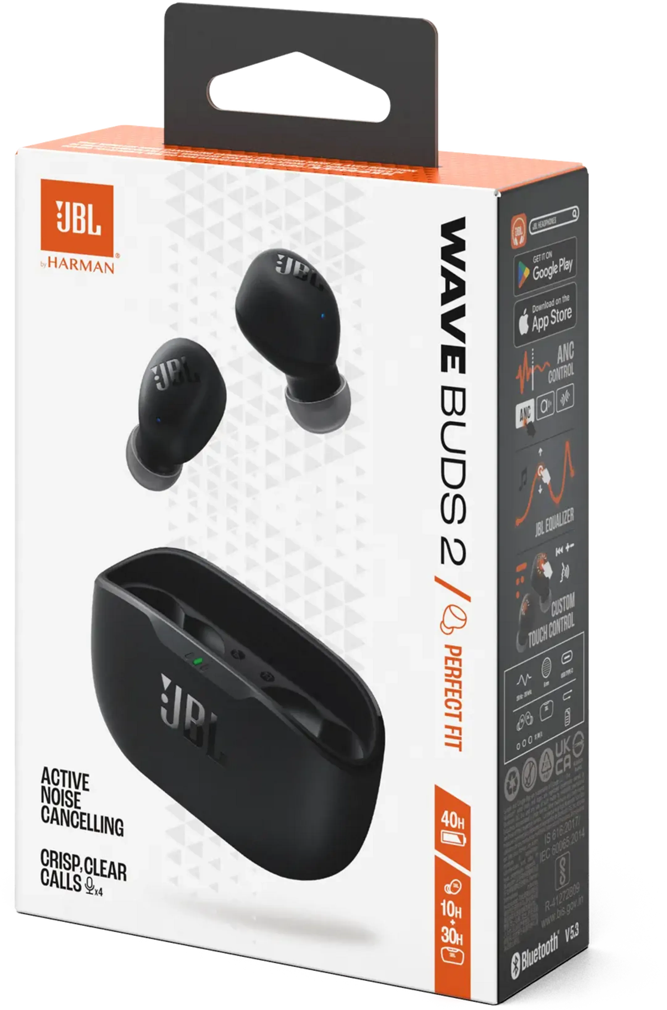 JBL Wave Buds 2 oortjes - Zwart image