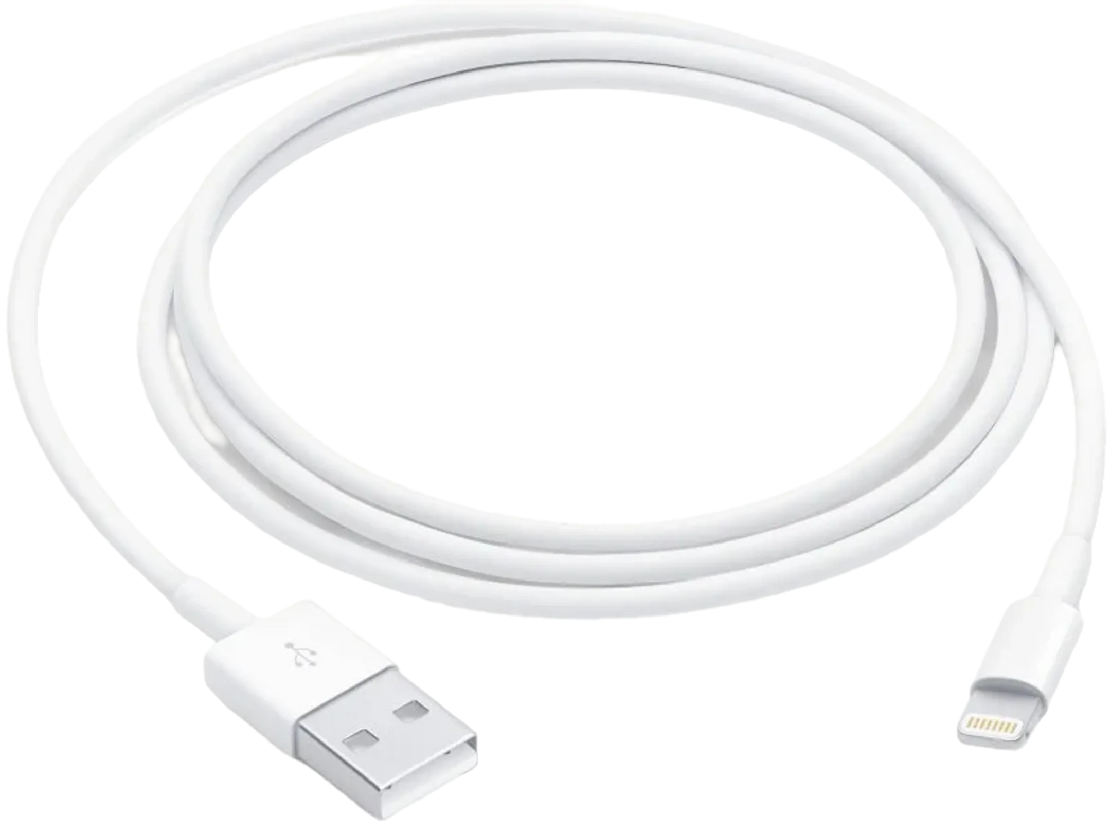 Apple USB-A naar Lightning Kabel 1 Meter - Wit image