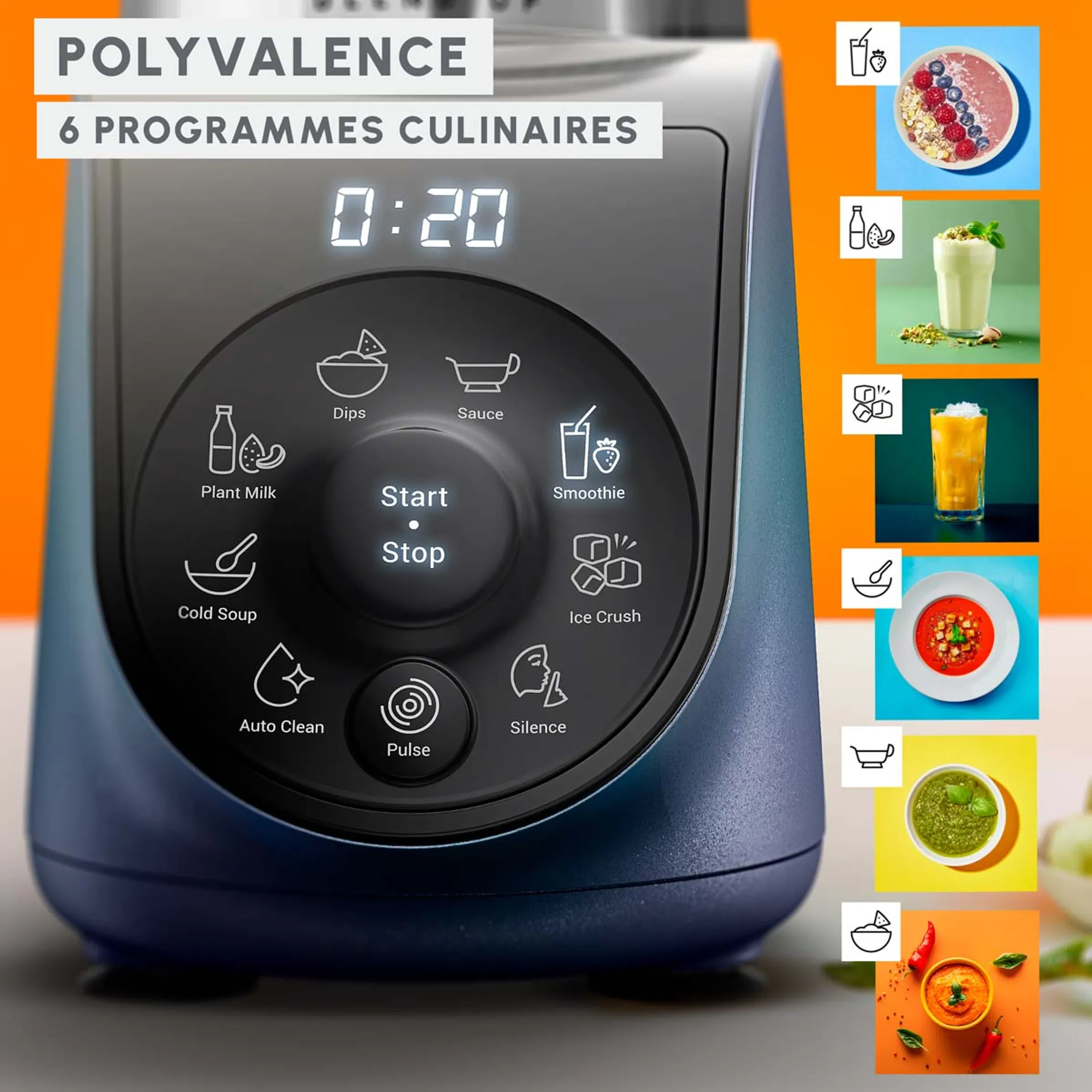 Moulinex Blender Blend Up LM190AFO image