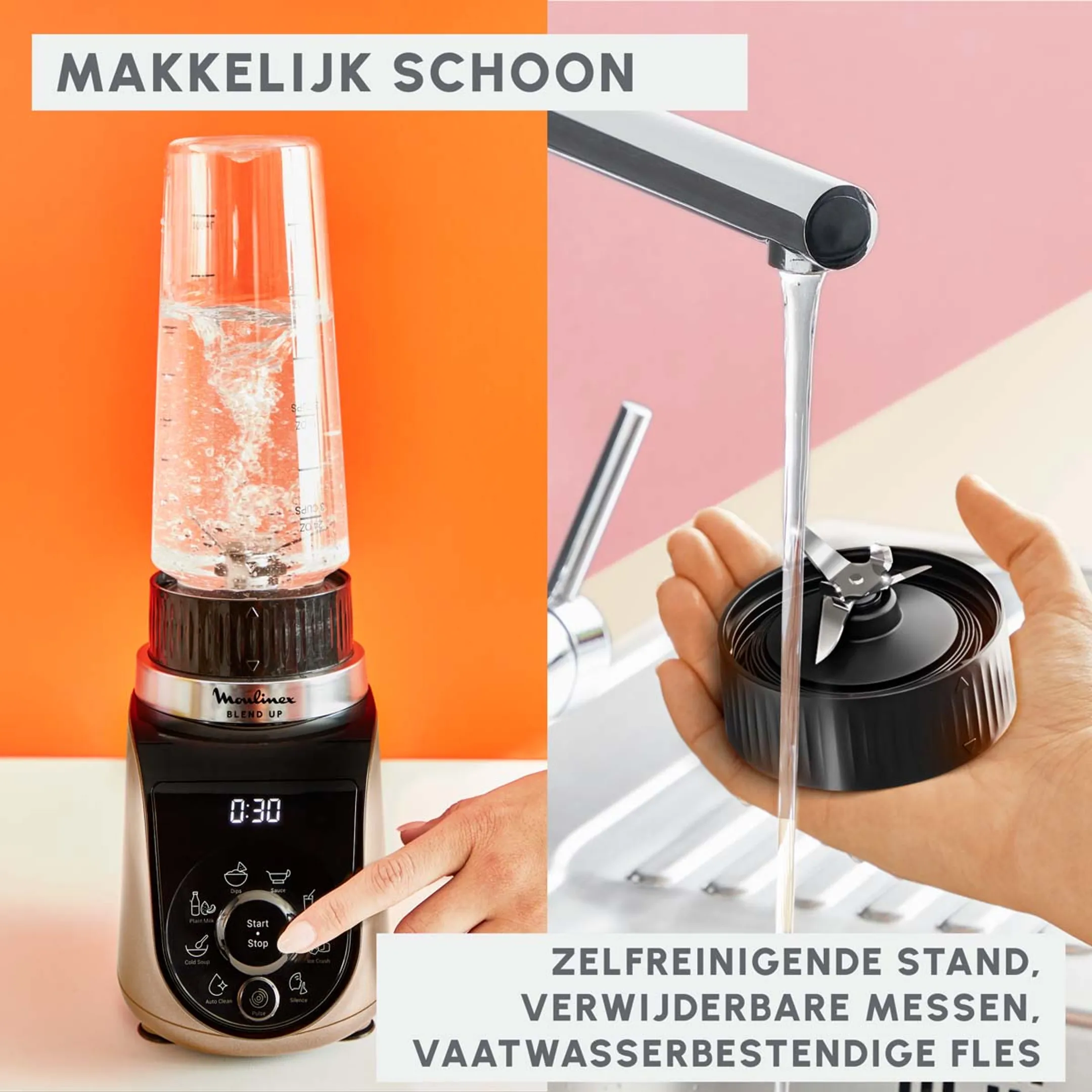 Moulinex Blender Blend Up LM190AFO image