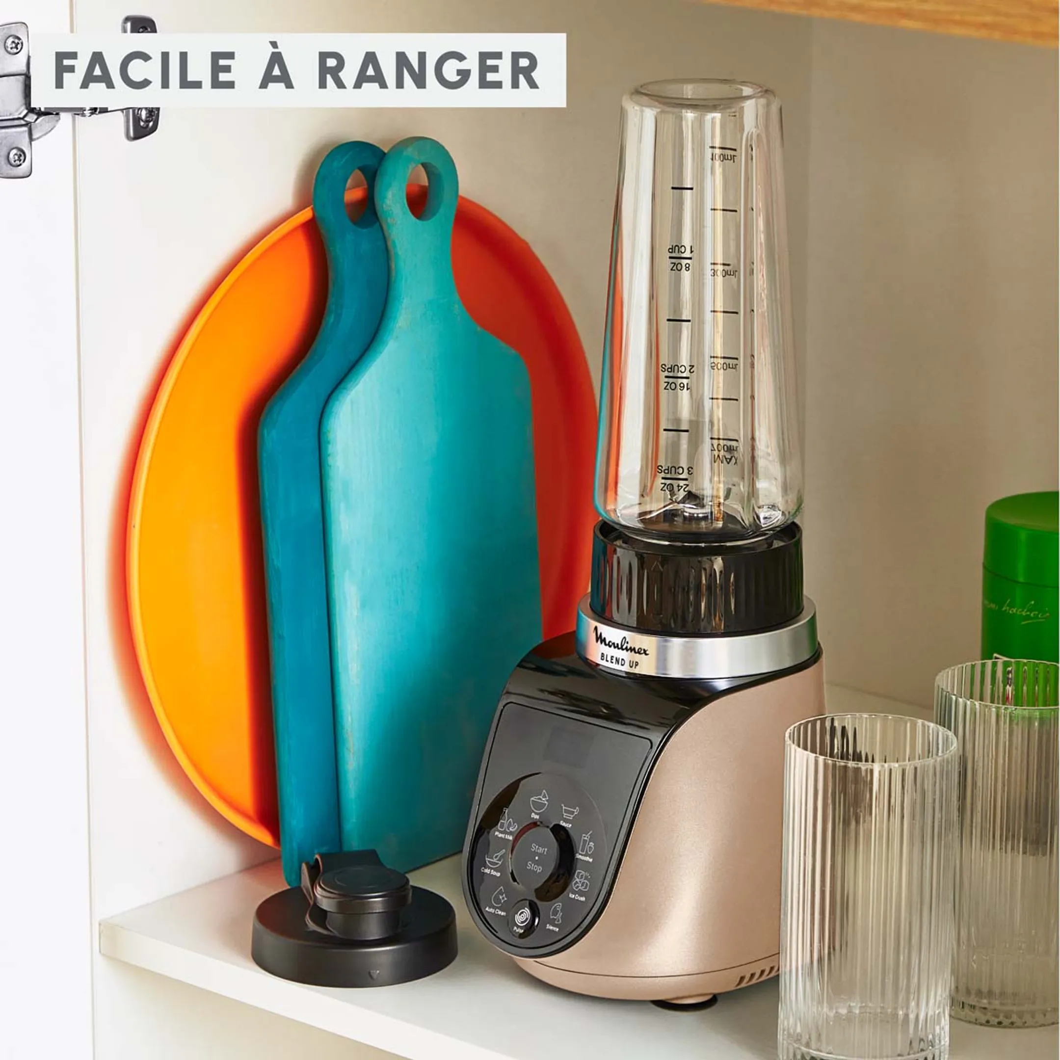 Moulinex Blender Blend Up LM190AFO image