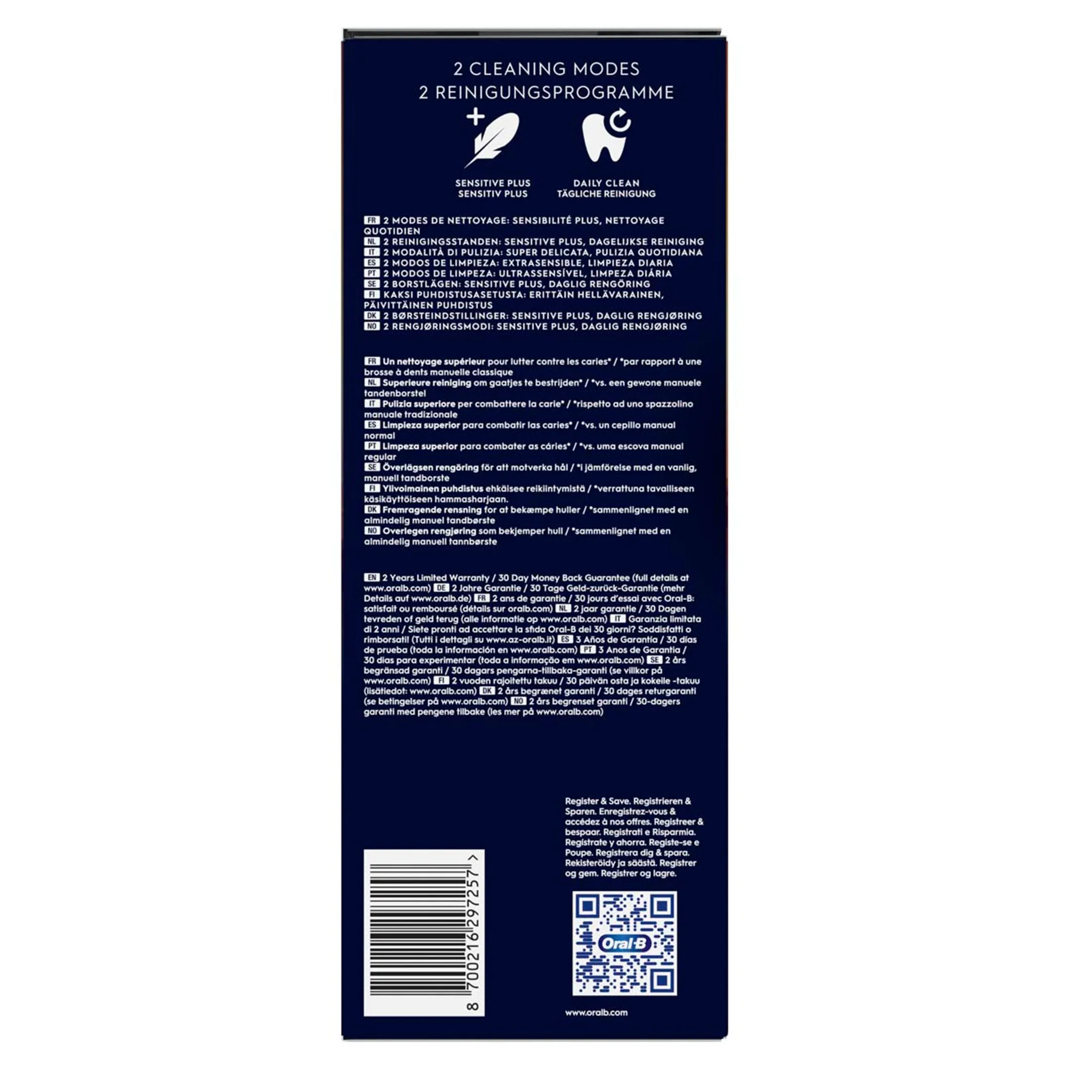 Oral-B Brosse à dents électrique Vitality Pro Kids Lion King + étui de voyage image