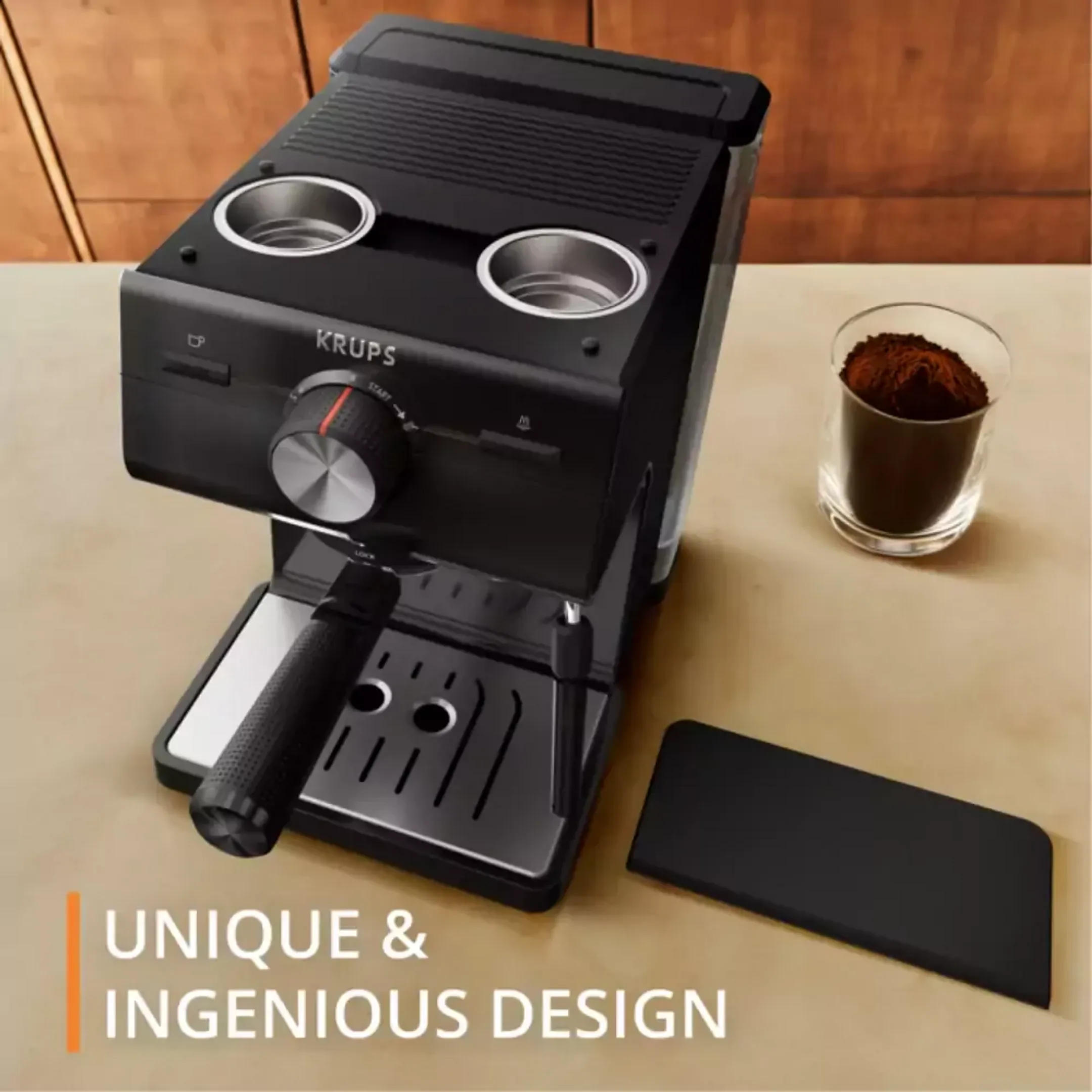 Krups Machine à Expresso Authentic XP381810 image