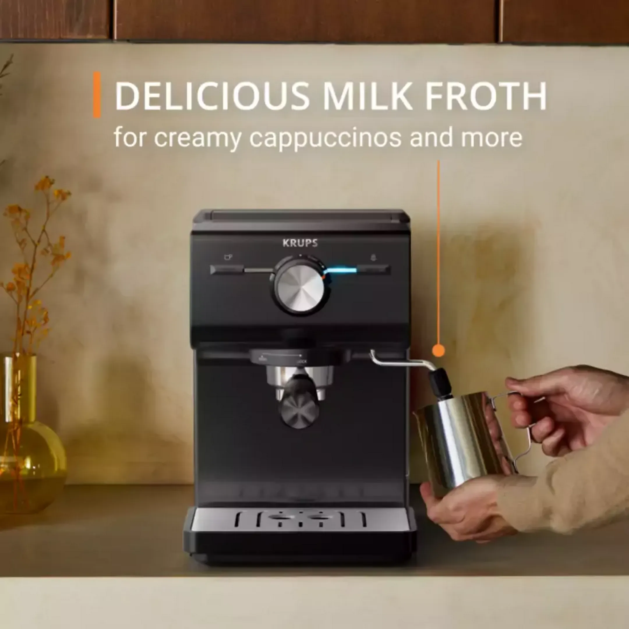 Krups Machine à Expresso Authentic XP381810 image