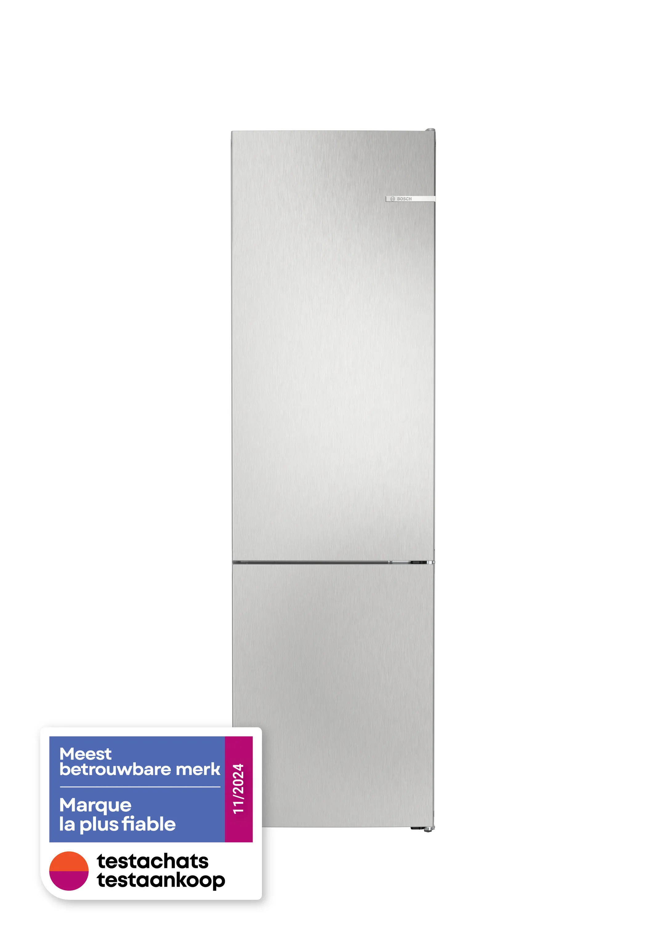 Bosch Frigo avec congélateur KGN392LCF Serie 4 Total No-frost 203 cm image