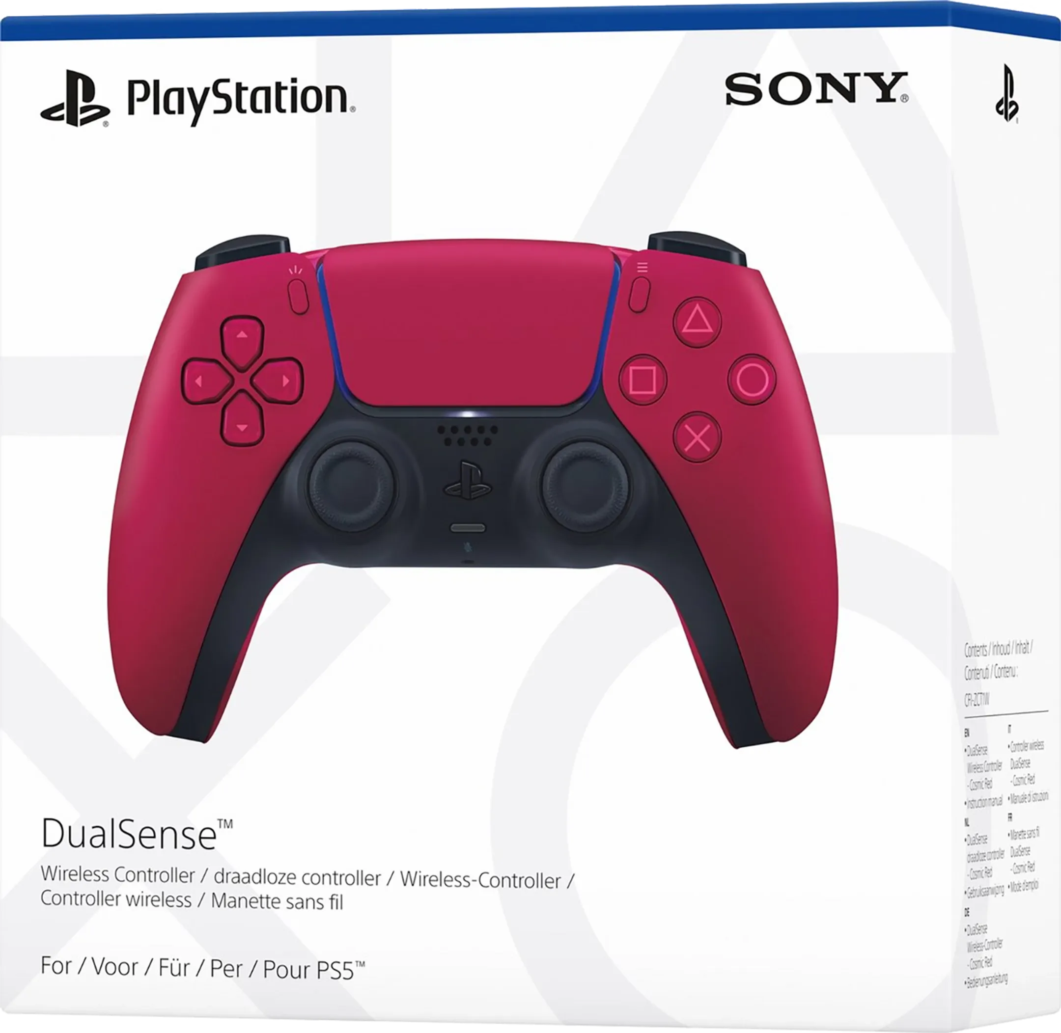 Sony Manette sans fil PS5 DualSense - Cosmic Red image