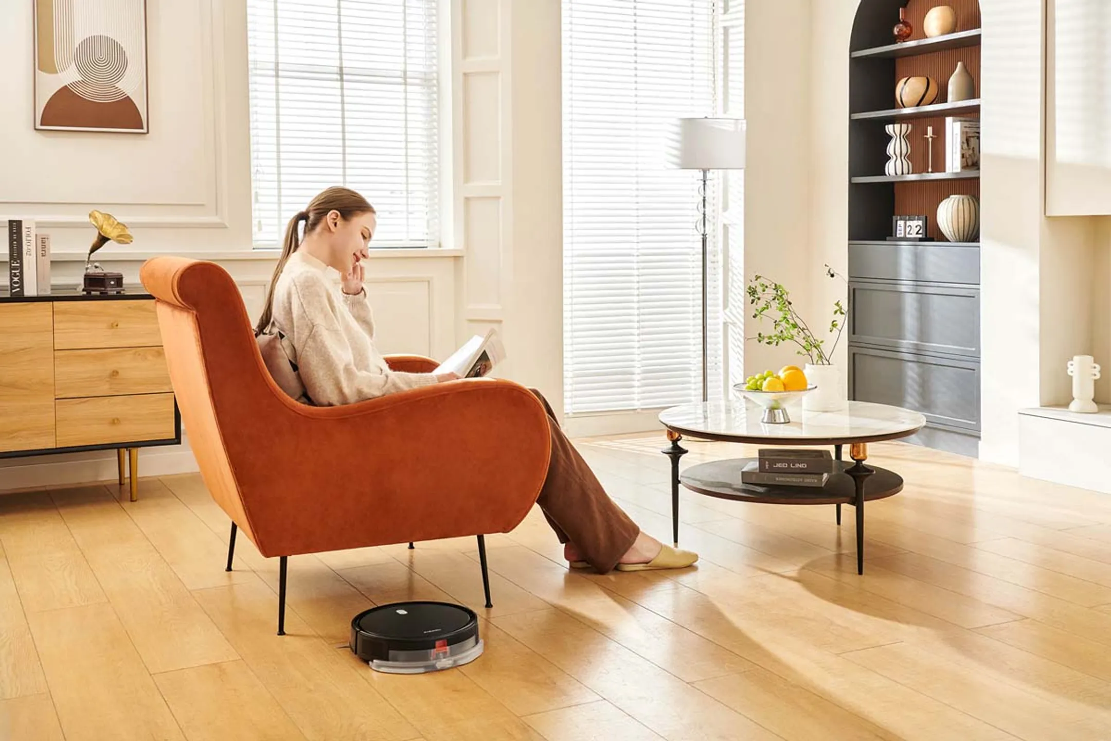 Xiaomi Robotstofzuiger 2in1 E5 Zwart image