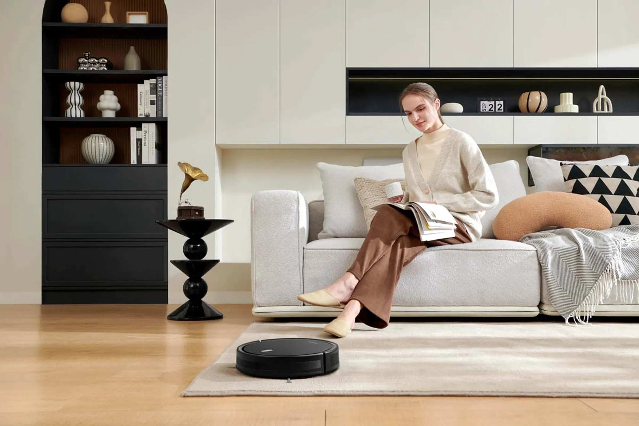 Xiaomi Robotstofzuiger 2in1 E5 Zwart image