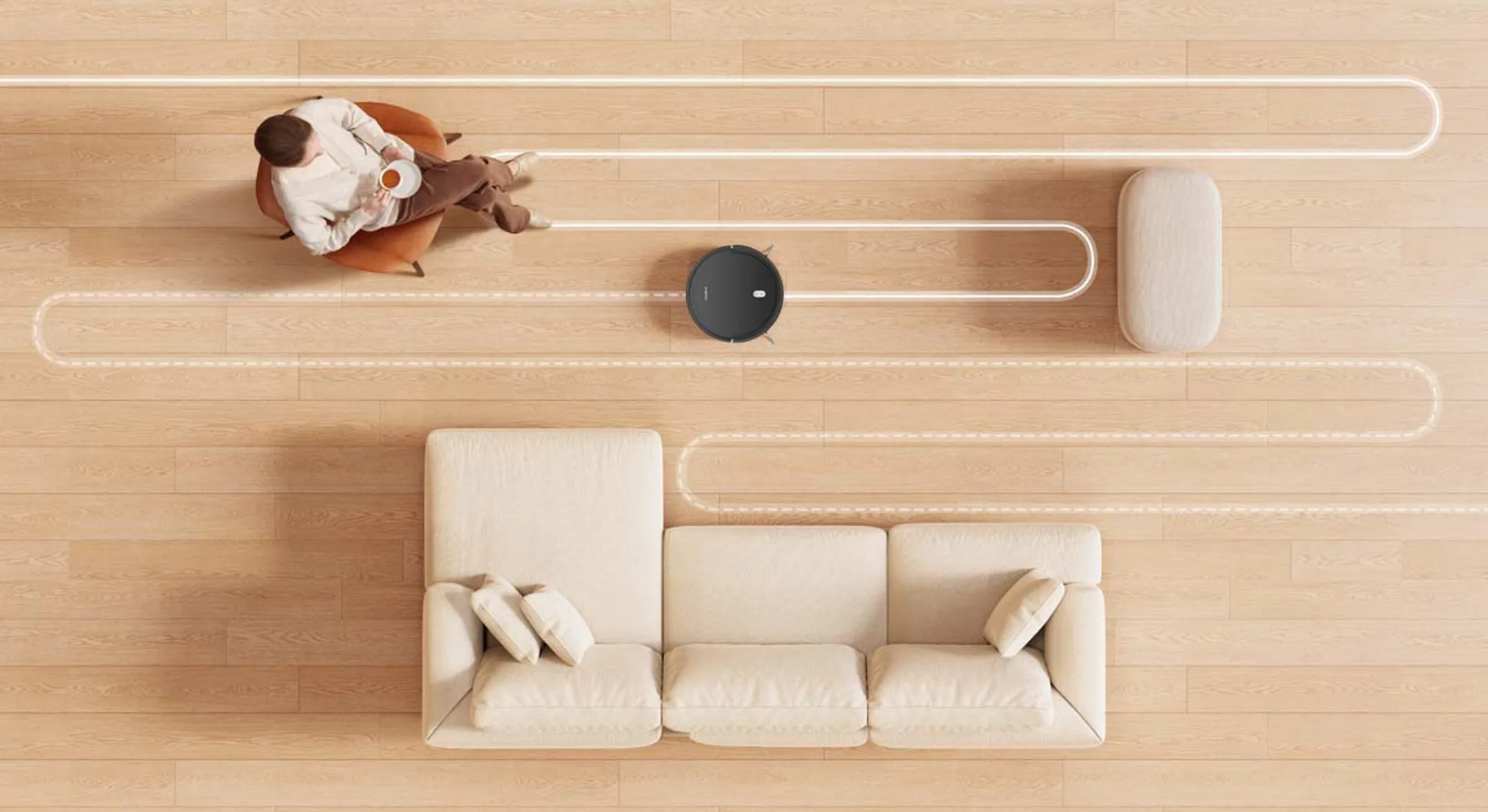 Xiaomi Robotstofzuiger 2in1 E5 Zwart image